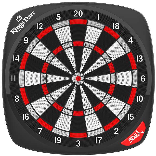 Kings Dart Smart-Dartboard „Dartworld C1“
