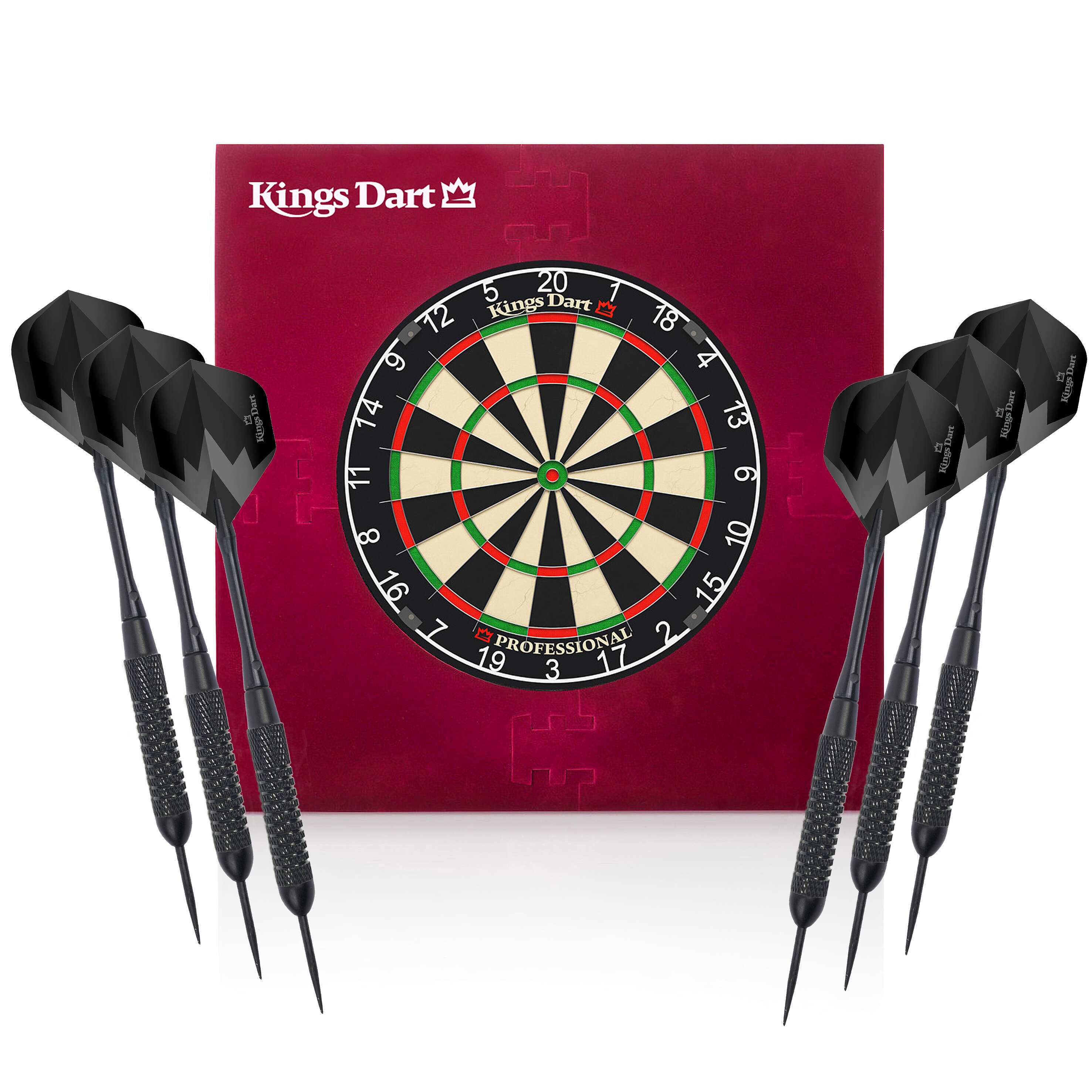 Kings Dart Dart-Set „Professional“, Professional HD (Zahlenring Kunststoff)