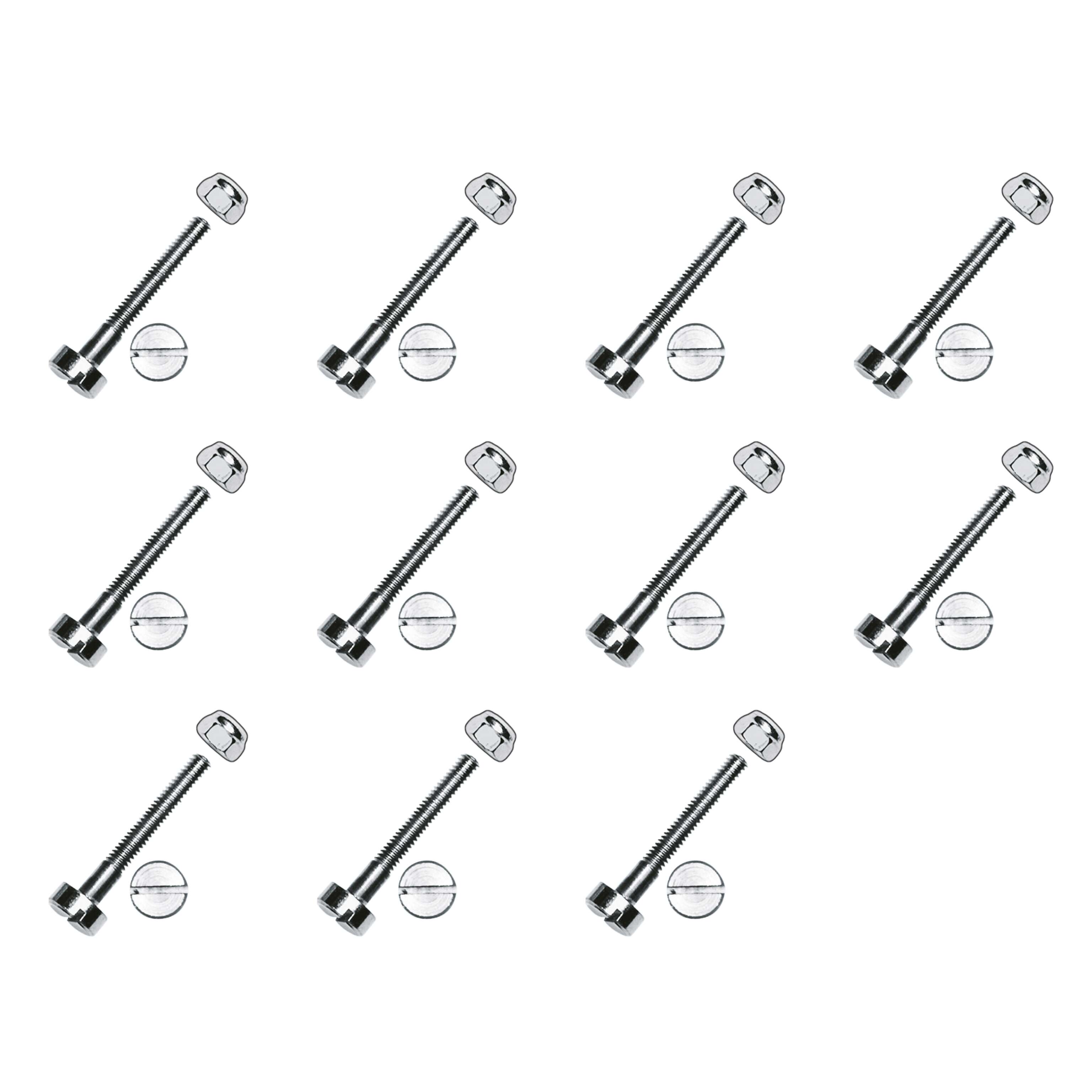 Sportime Schrauben-Set für Kickerfiguren „Tournament“, 11er Set