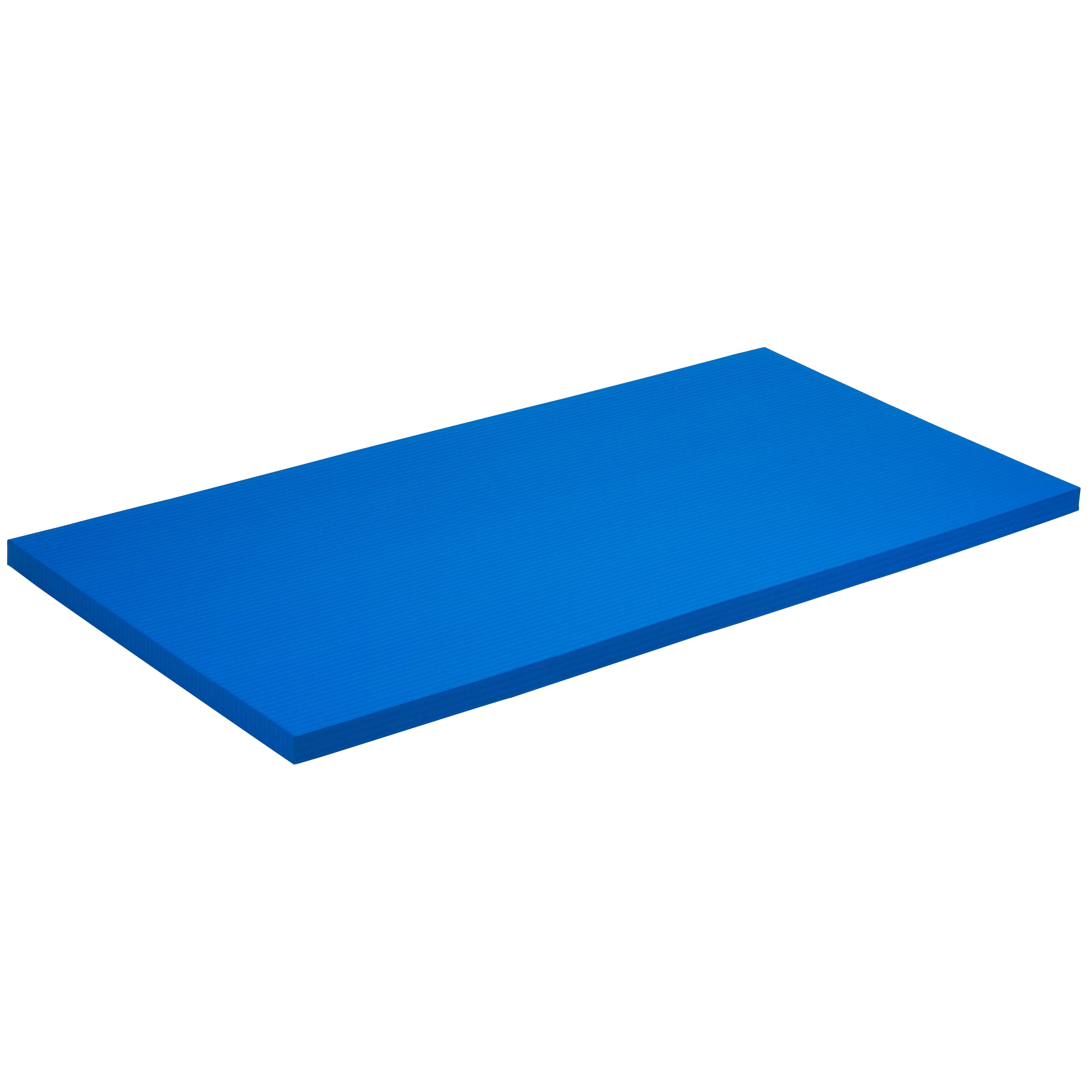 Fallschutzmatte „S“, 200×100 cm, ohne Klettverbindung, Saphirblau