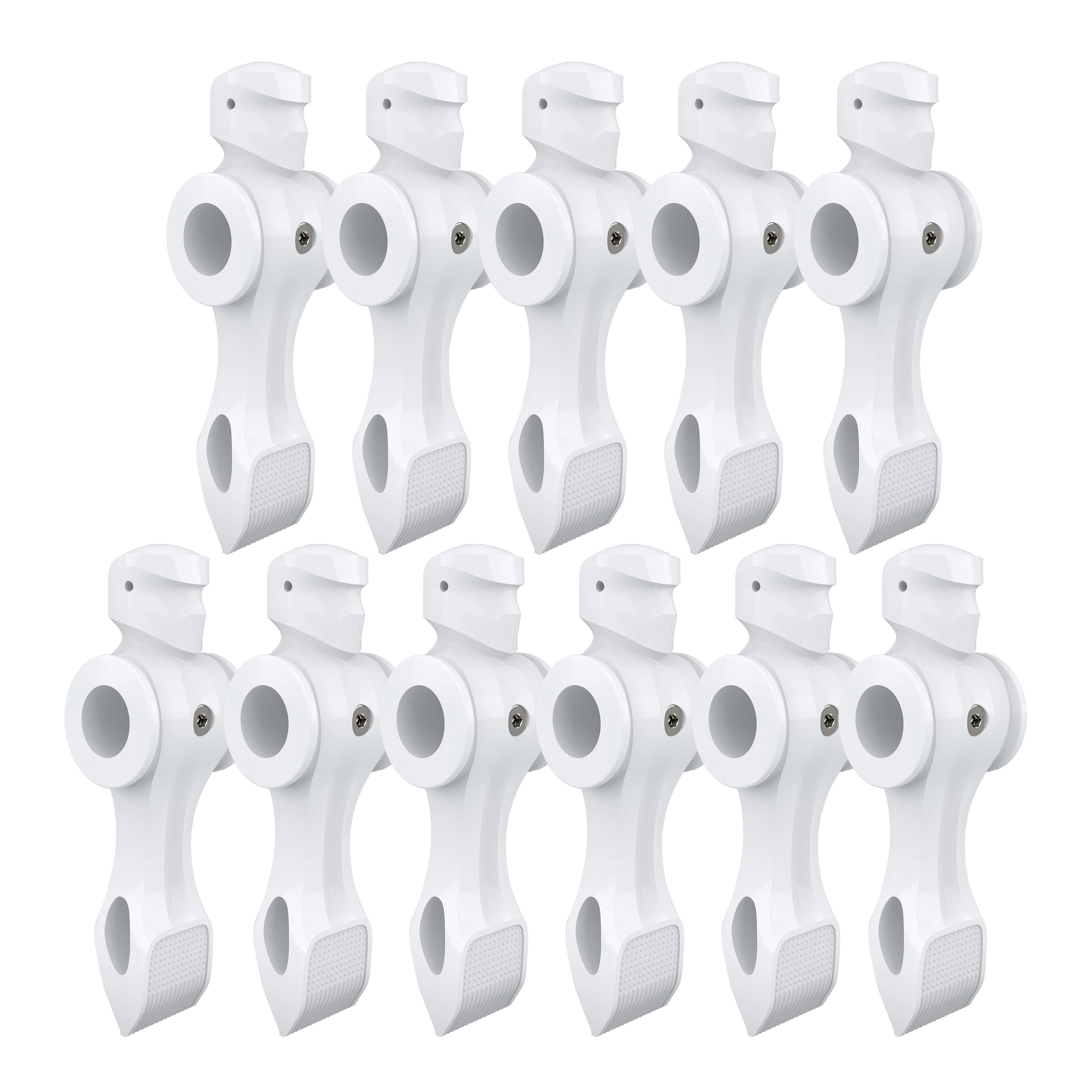 Sportime Kickerfigur „Guardian“, White Guardian, 11er Team inkl. Schrauben und Muttern