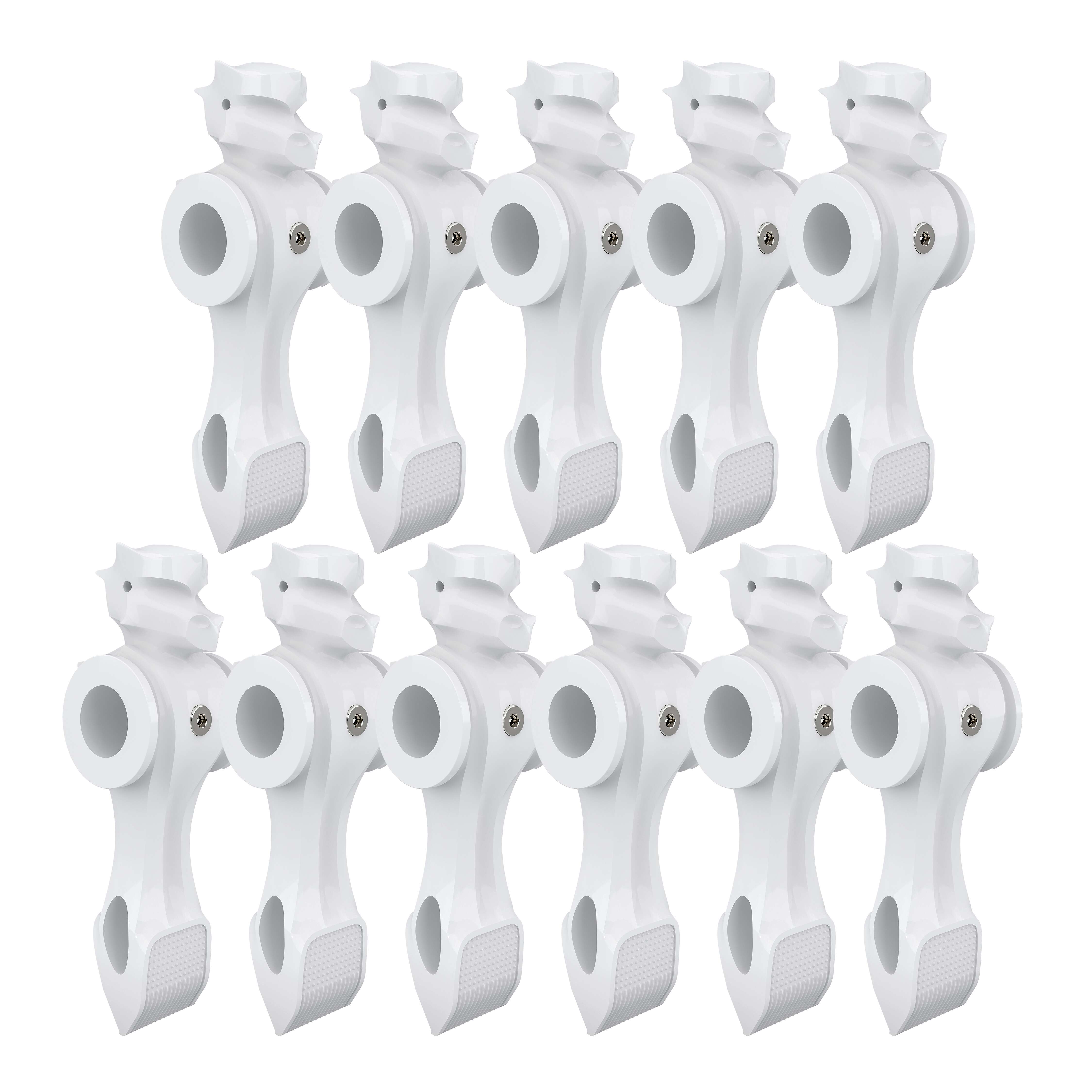 Sportime Kickerfigur „Dragon“, White Dragon, 11er Team inkl. Schrauben und Muttern