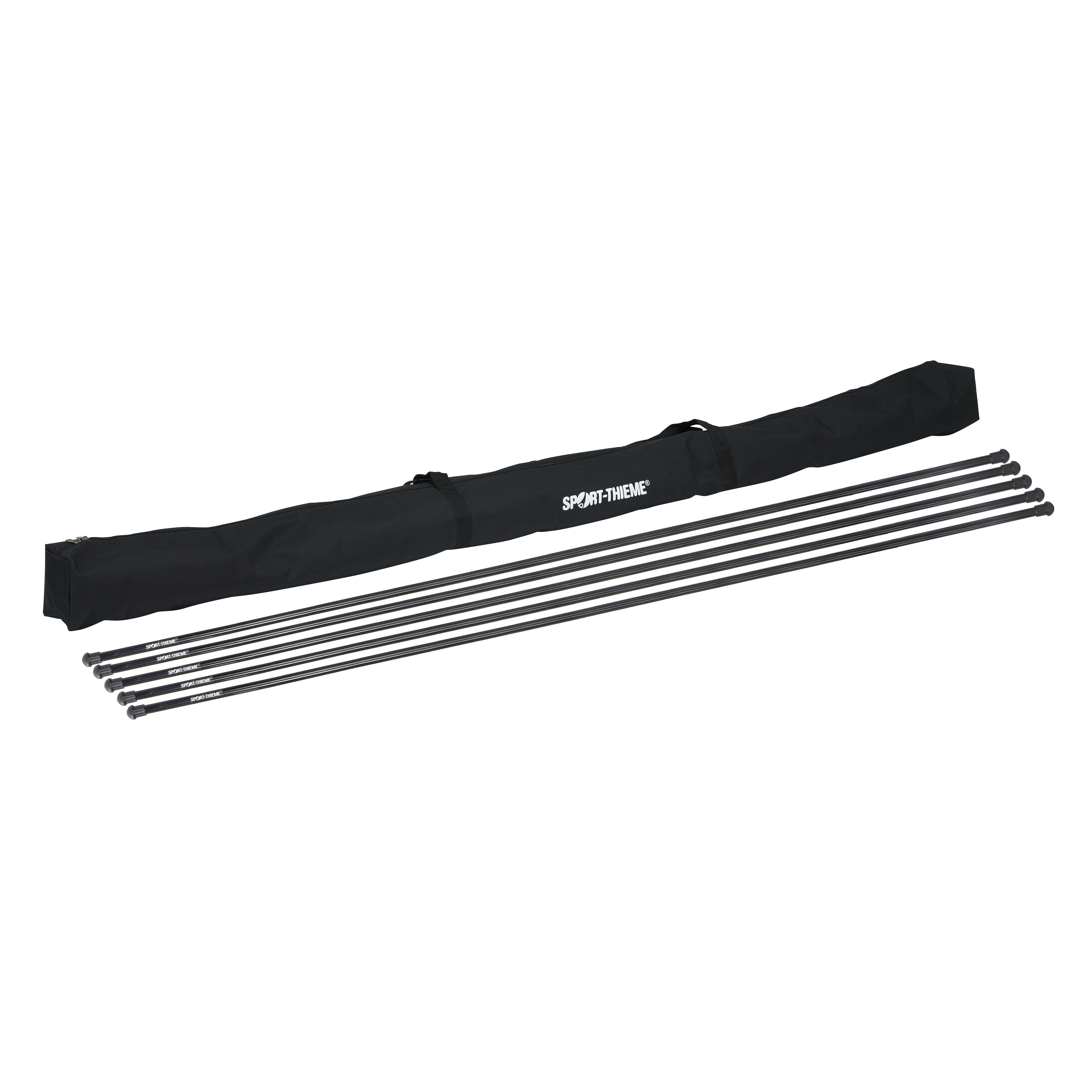 Sport-Thieme Sprungstäbe-Set „Kids“, 5 Sprungstäbe