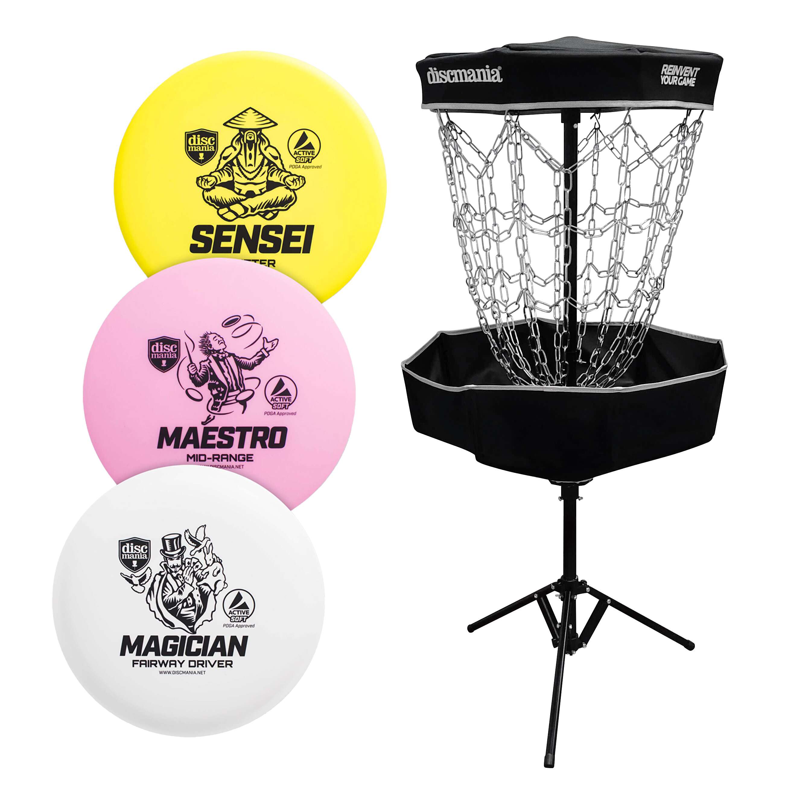 Sportime Discgolf-Set „Home“