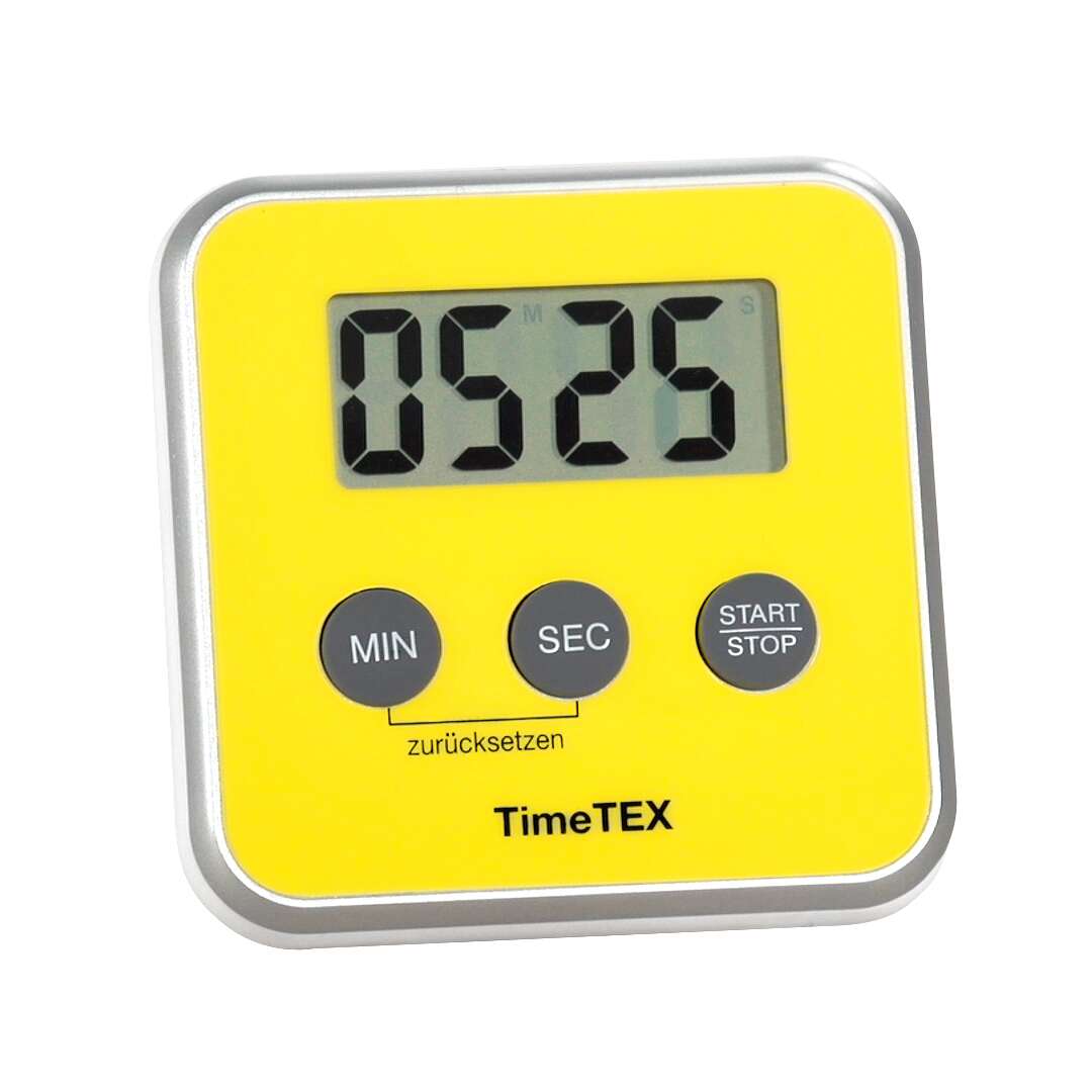 TimeTex Zeitdauer-Uhr „Digital compact“, Gelb
