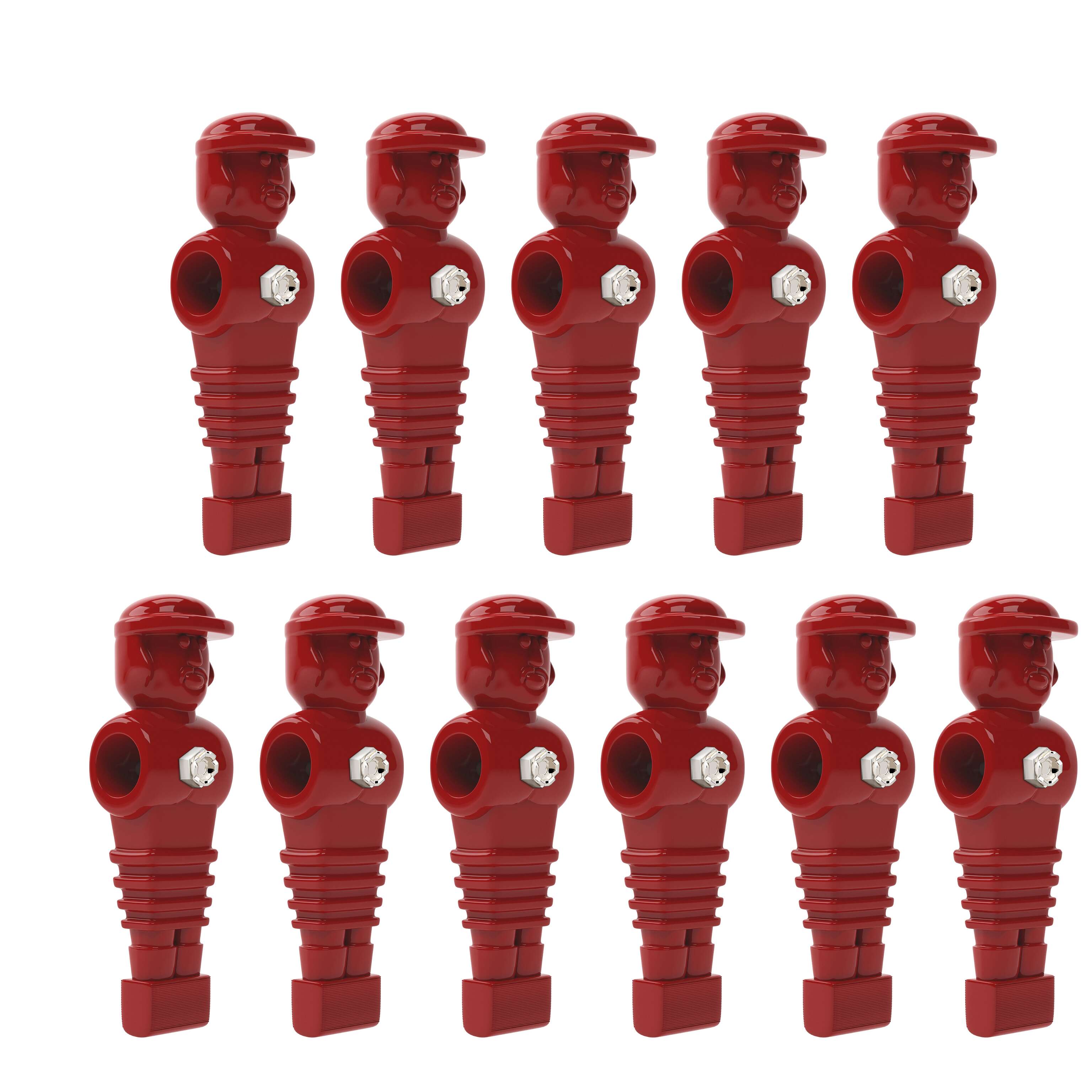 Automaten Hoffmann Kickerfigur „Tournament“, Schwarz