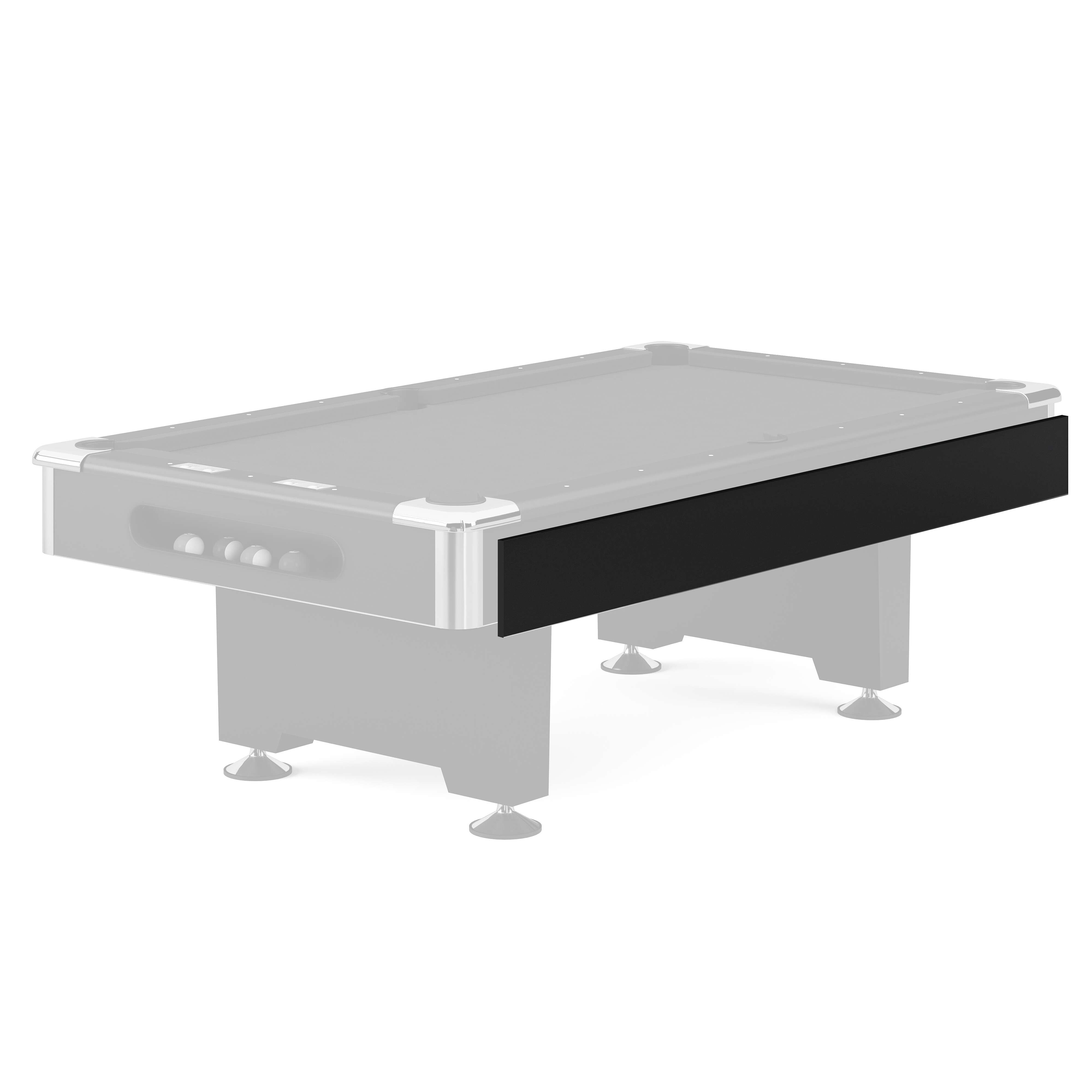 Automaten Hoffmann Seitenblende „Club Pro III“, 9 ft, Längsseite, Grau