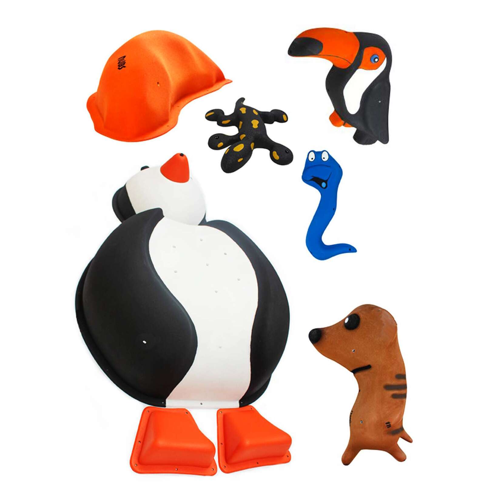 OnTop Kletterstrukturen-Set „Landtiere“