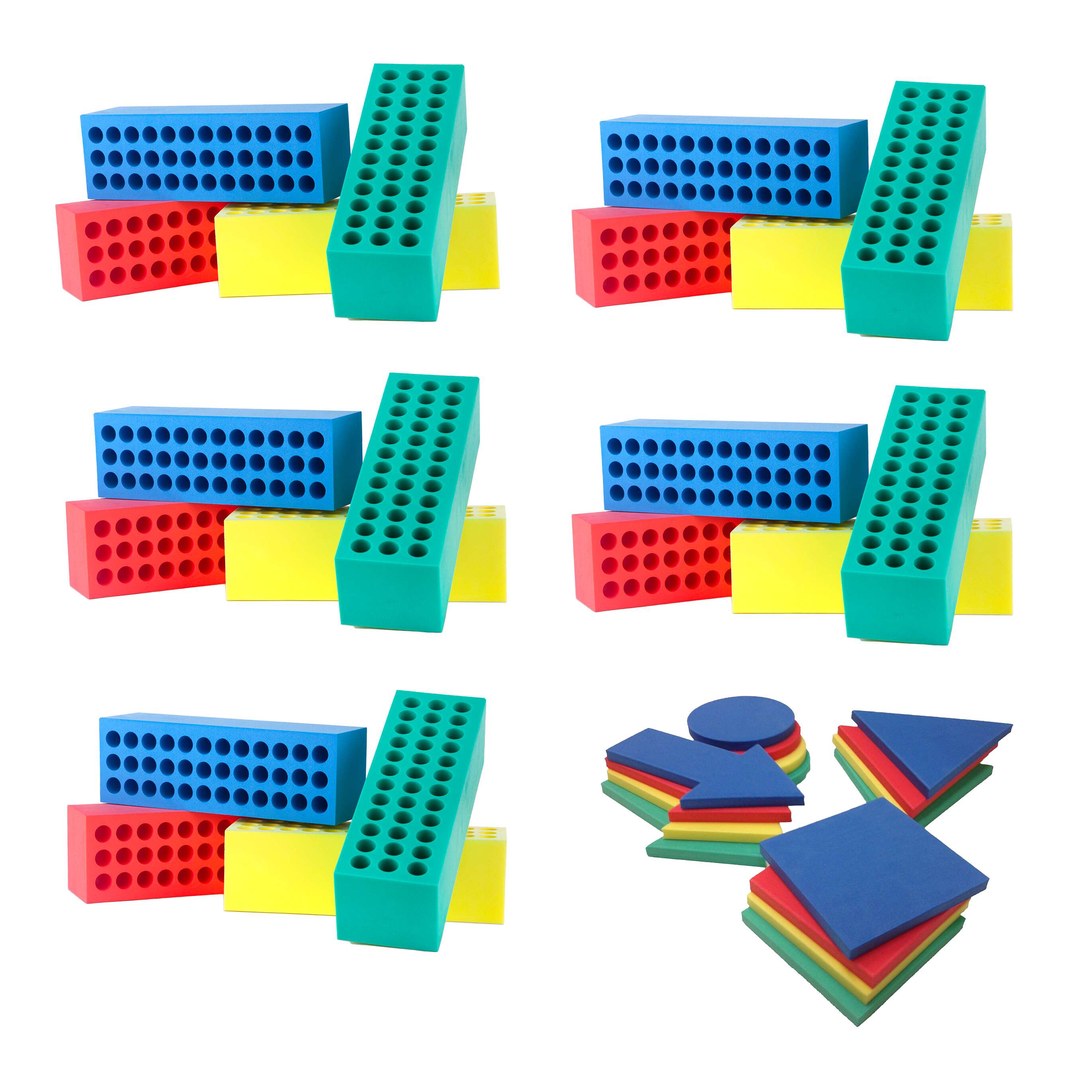 BlockX Leichtathletik-Set „Geoform 1“