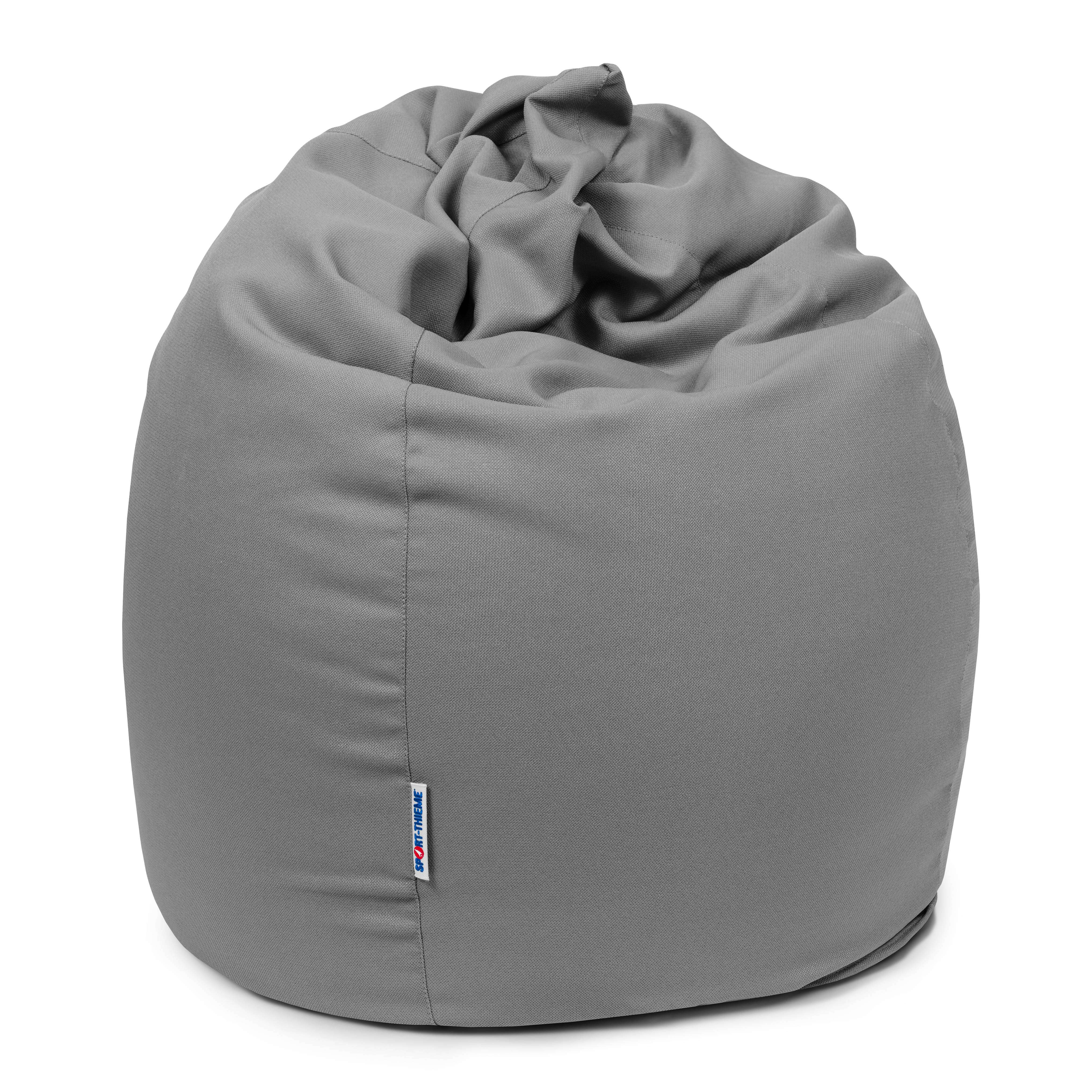 Sport-Thieme Sitzsack „Comfort“, Grau, 70×130 cm