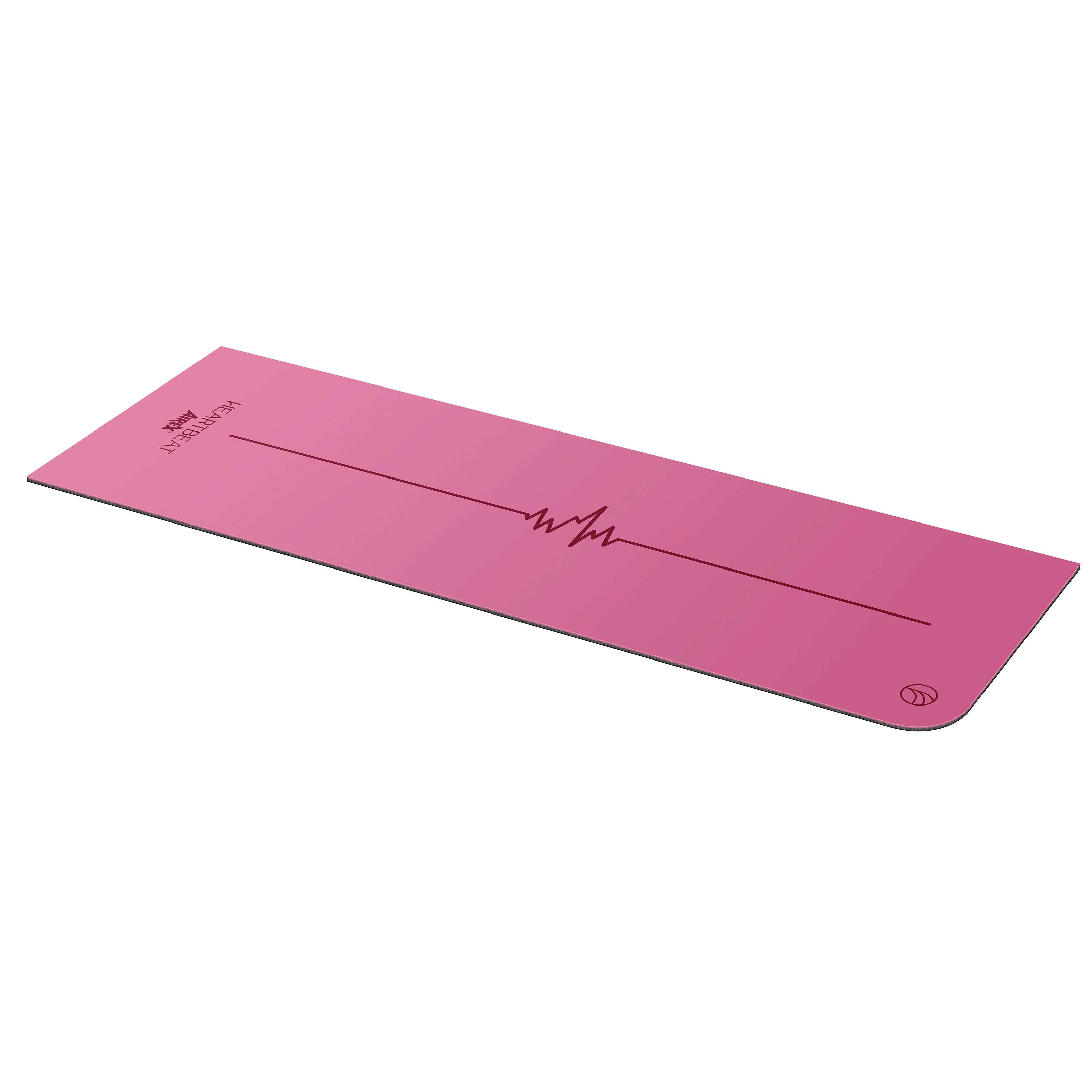 Airex Yoga-Matte „Heartbeat“, Pink