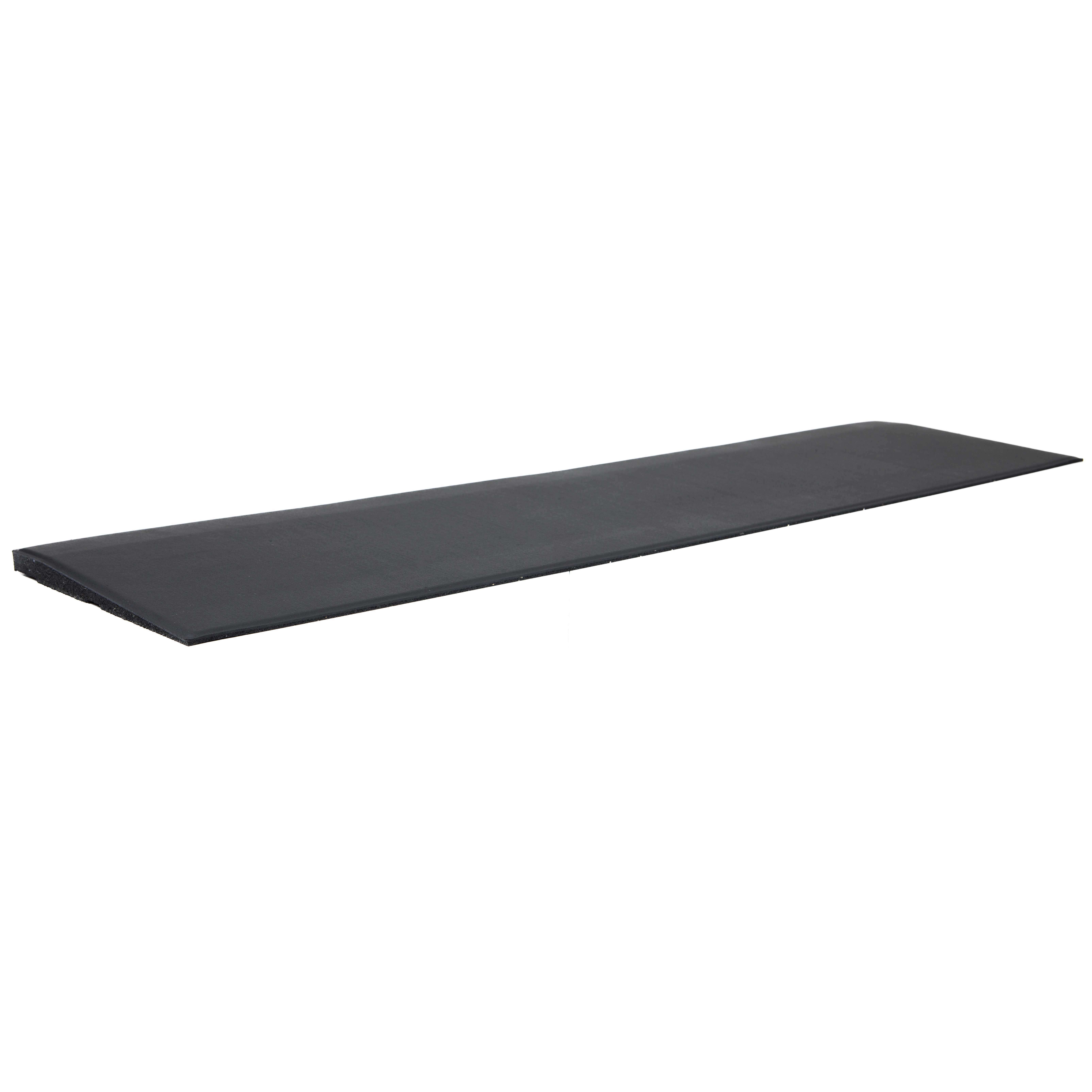 Sport-Thieme Sportboden „Connect“, Randstück, Pure Black, 100x25x2 cm