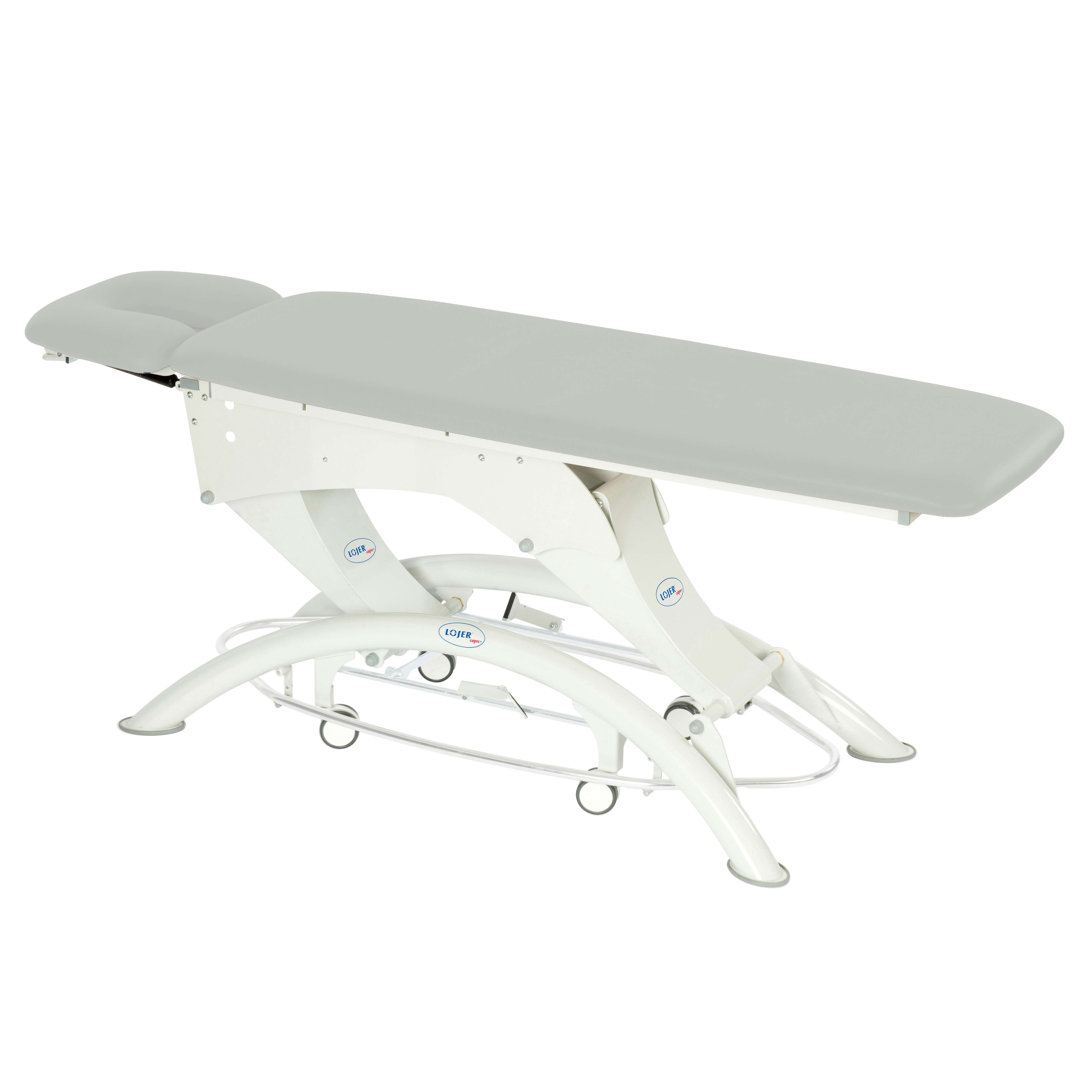 Lojer Elektrische Therapieliege „Capre M2“, 2-teilig, Silver, 65 cm