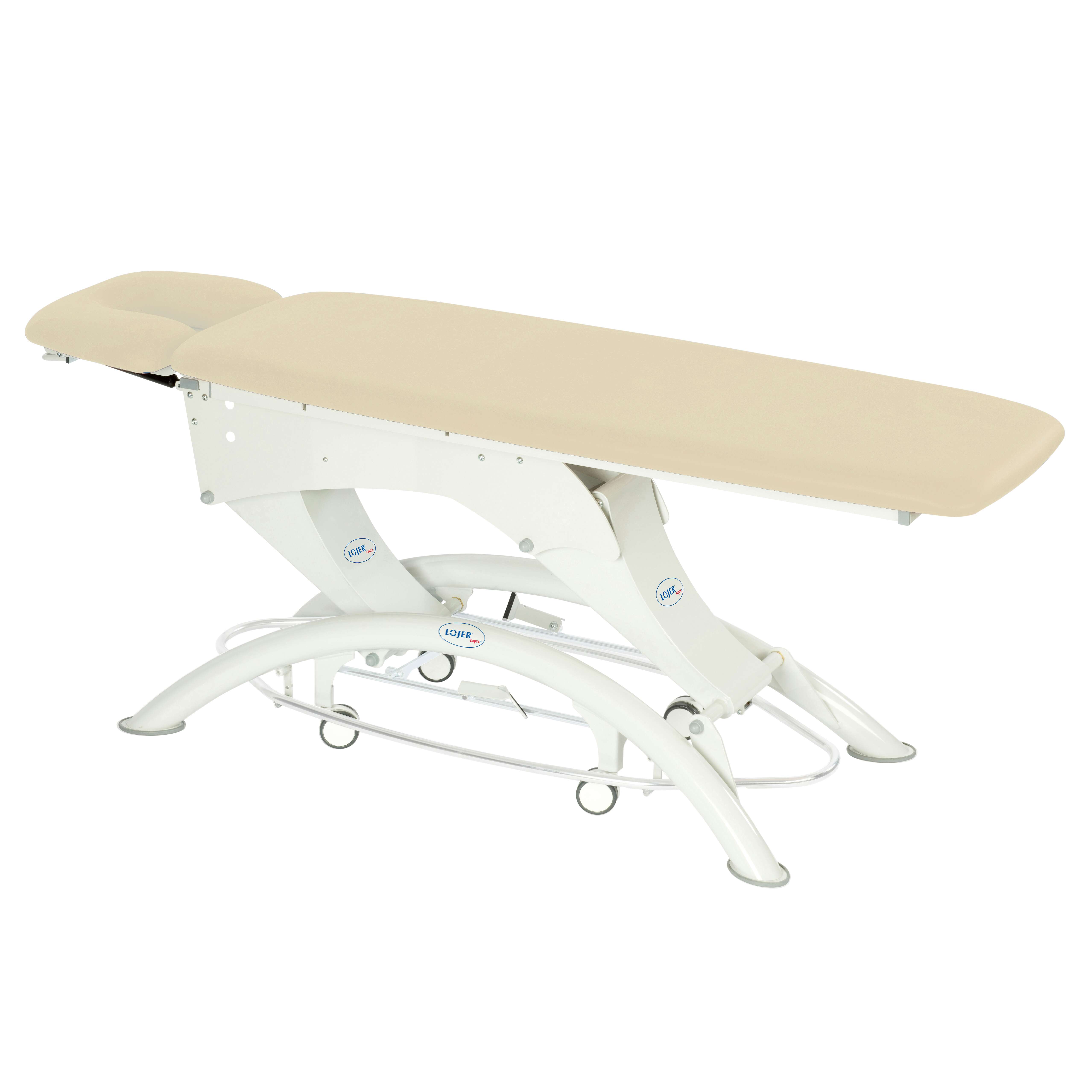 Lojer Elektrische Therapieliege „Capre M2“, 2-teilig, Beach, 65 cm