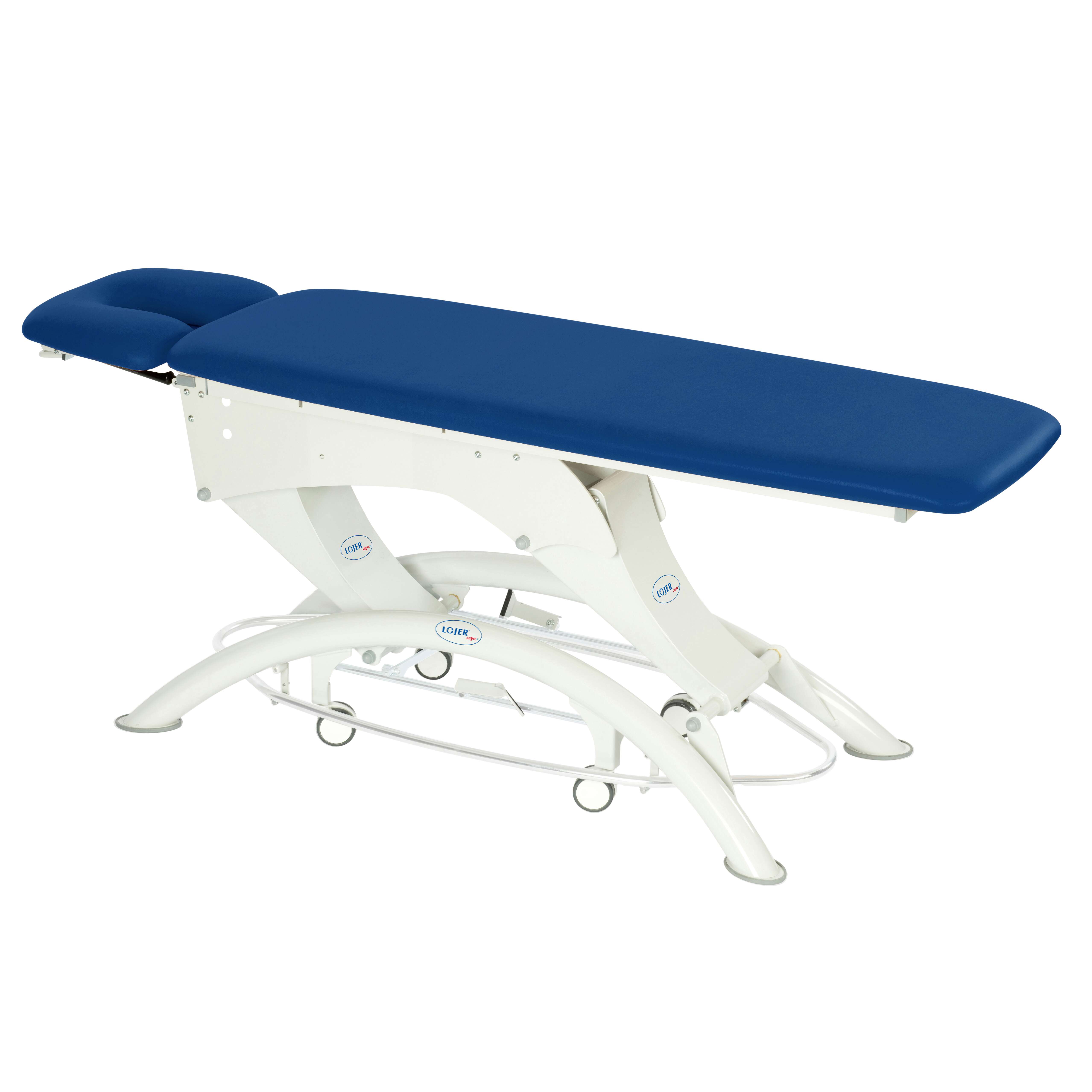 Lojer Elektrische Therapieliege „Capre M2“, 2-teilig, Sapphire, 65 cm