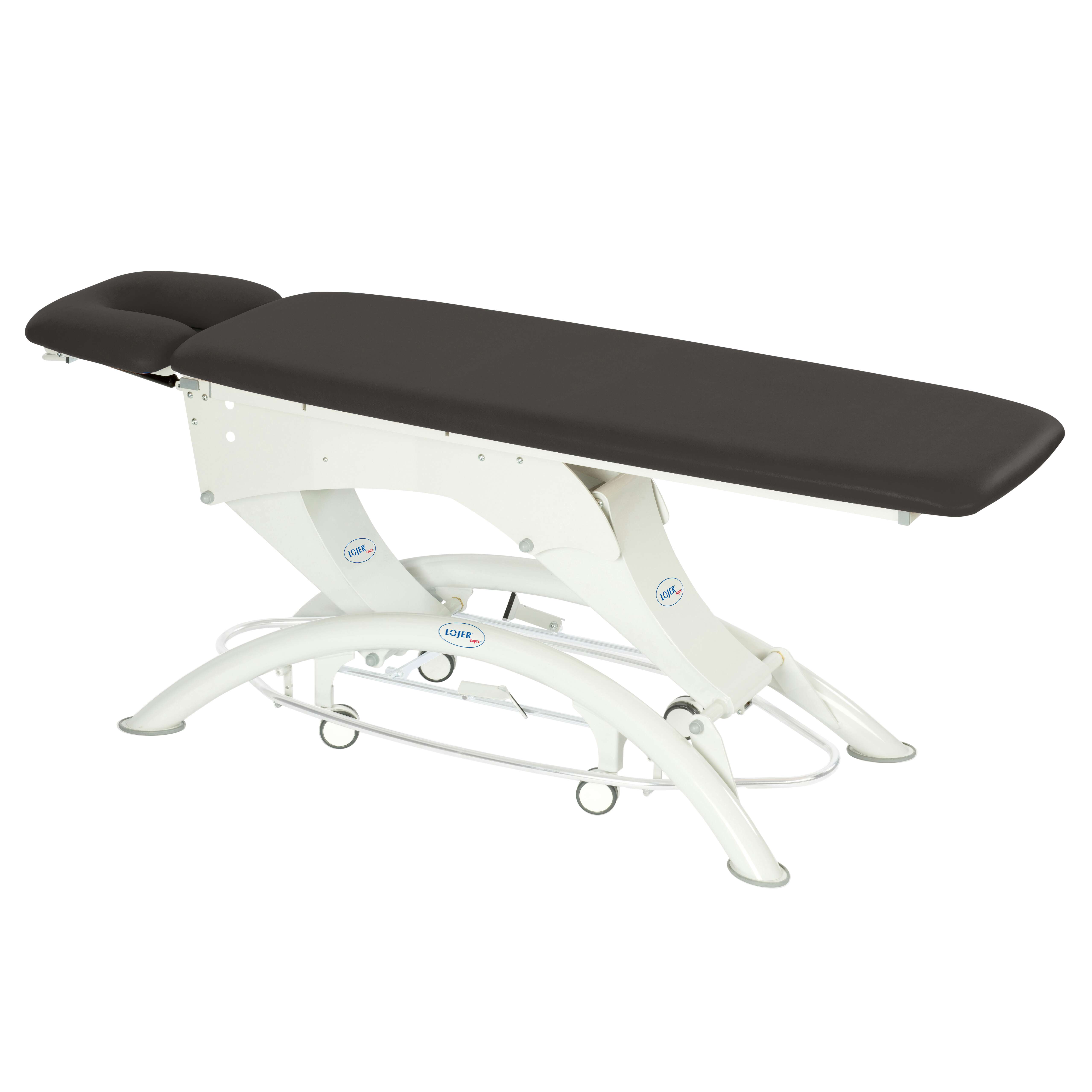 Lojer Elektrische Therapieliege „Capre M2“, 2-teilig, Carbon, 80 cm