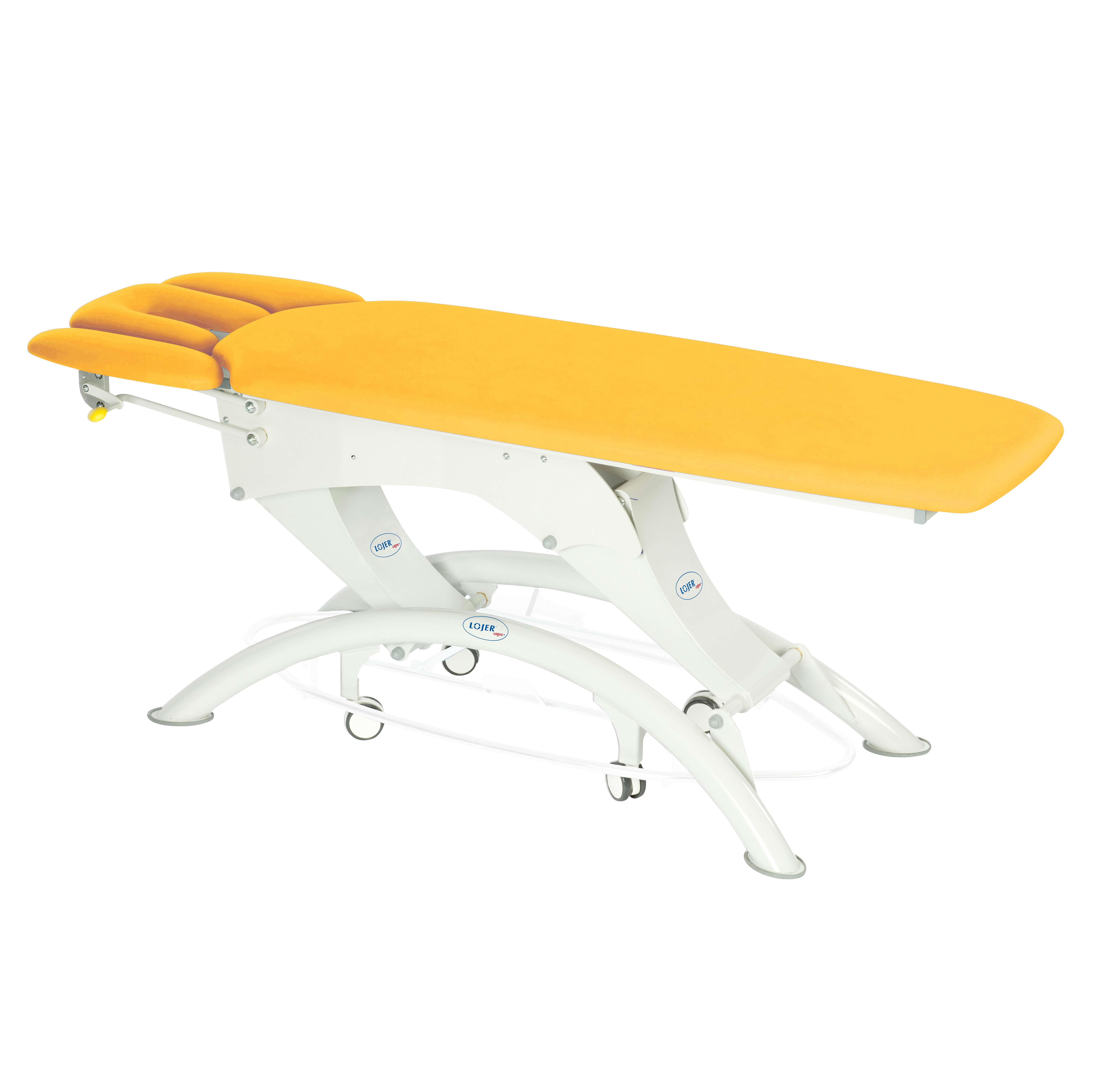 Lojer Elektrische Therapieliege „Capre M4“, 4-teilig, Sunrise, 65 cm