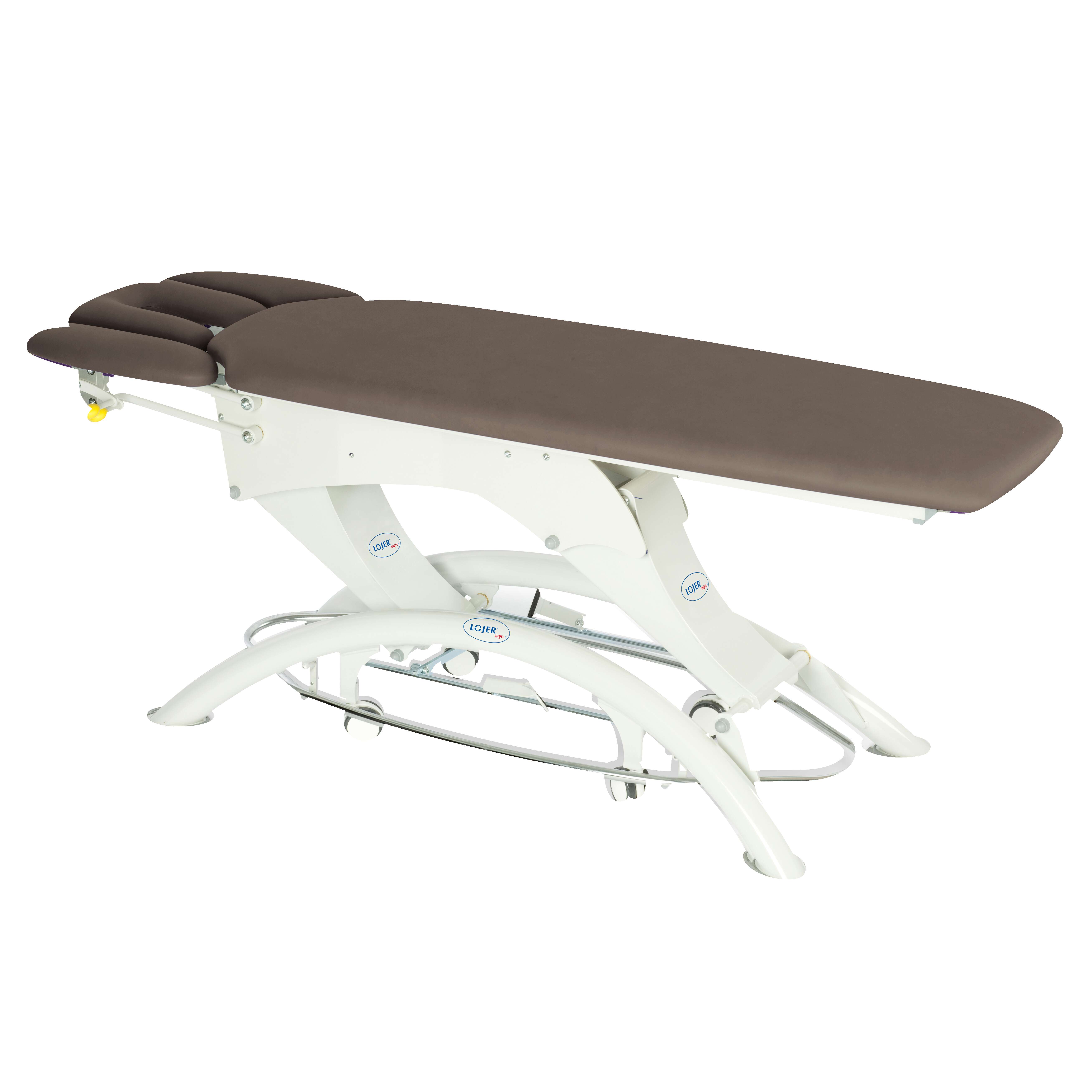 Lojer Elektrische Therapieliege „Capre M4“, 4-teilig, Space, 65 cm
