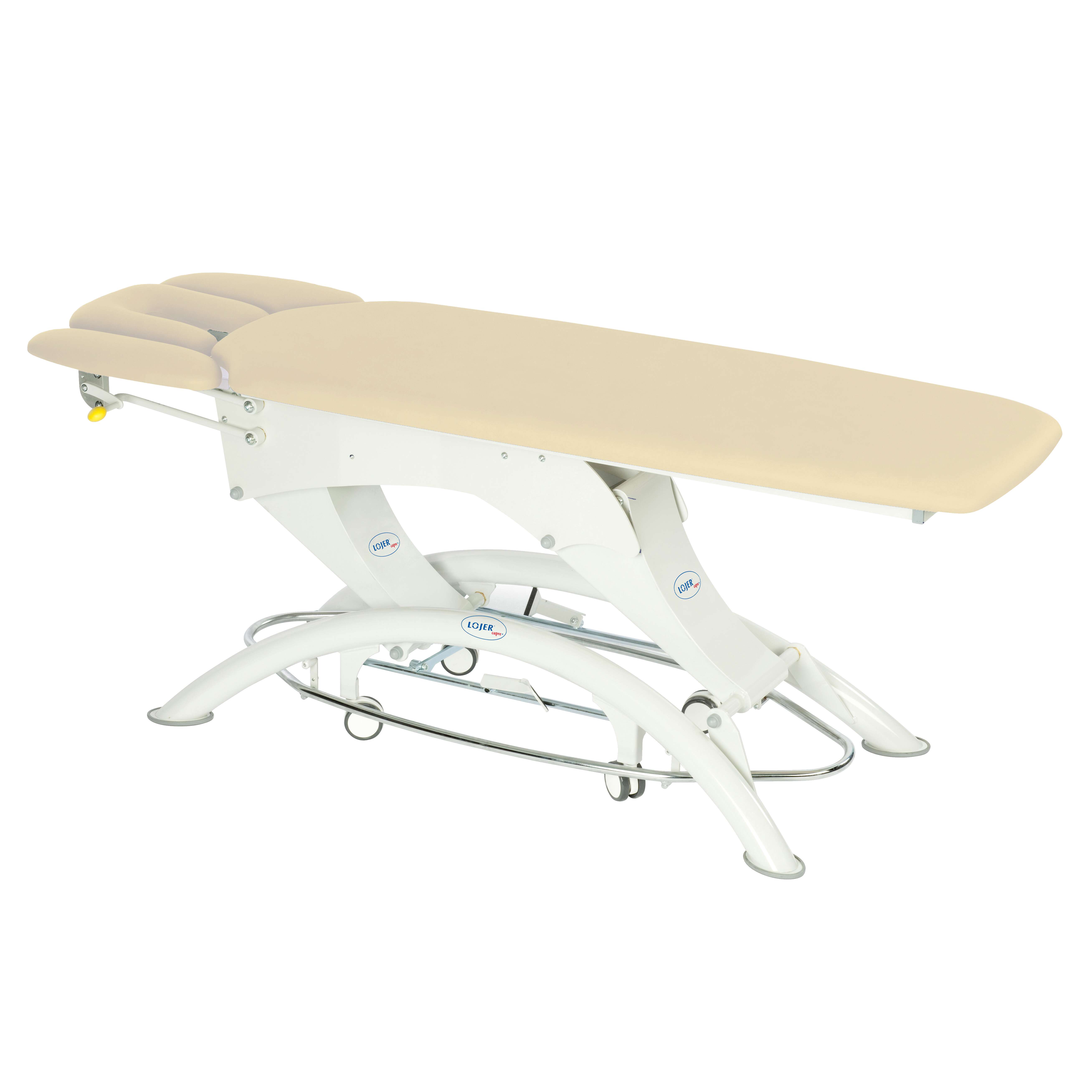 Lojer Elektrische Therapieliege „Capre M4“, 4-teilig, Beach, 80 cm