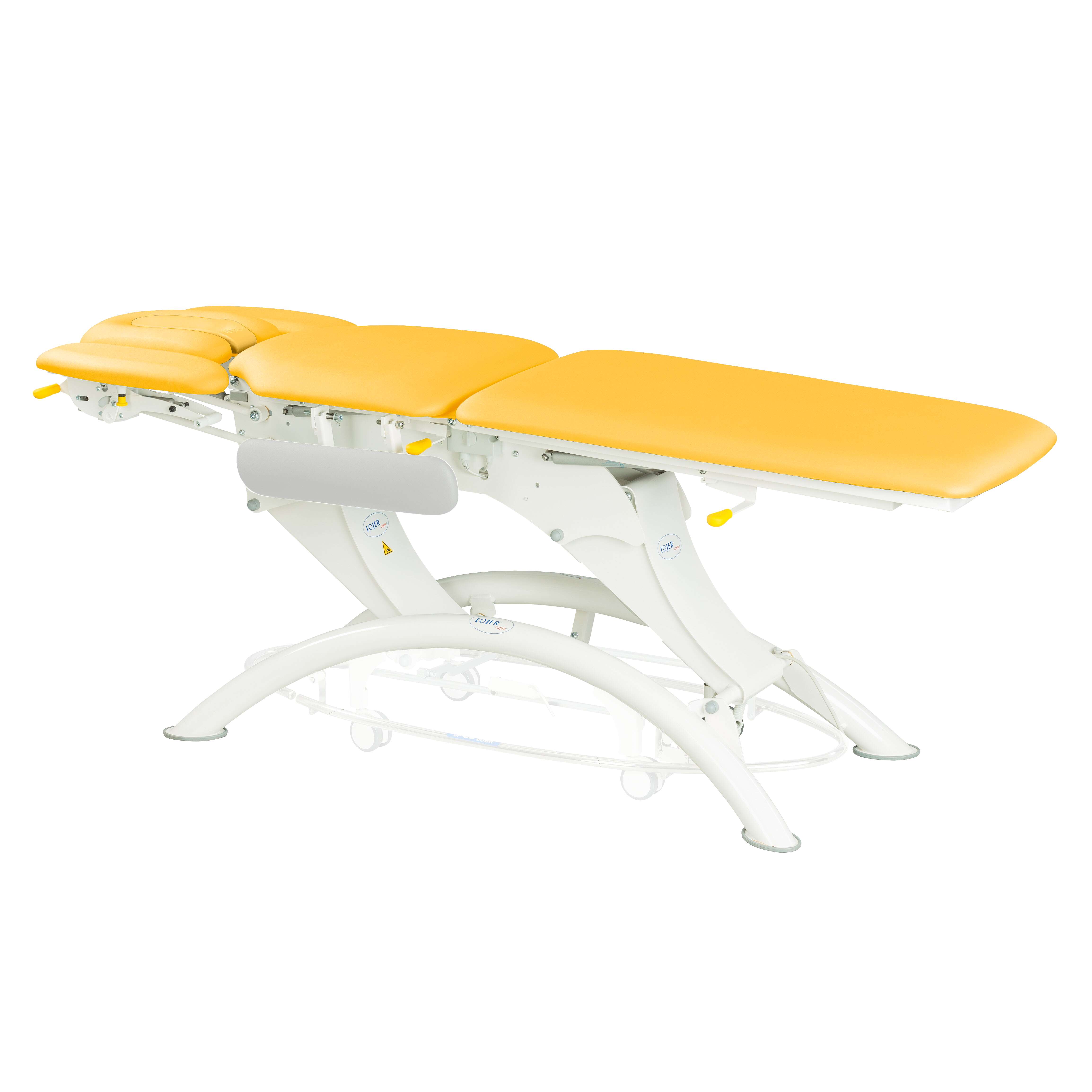 Lojer Elektrische Therapieliege „Capre F5“, 5-teilig, Sunrise, 65 cm
