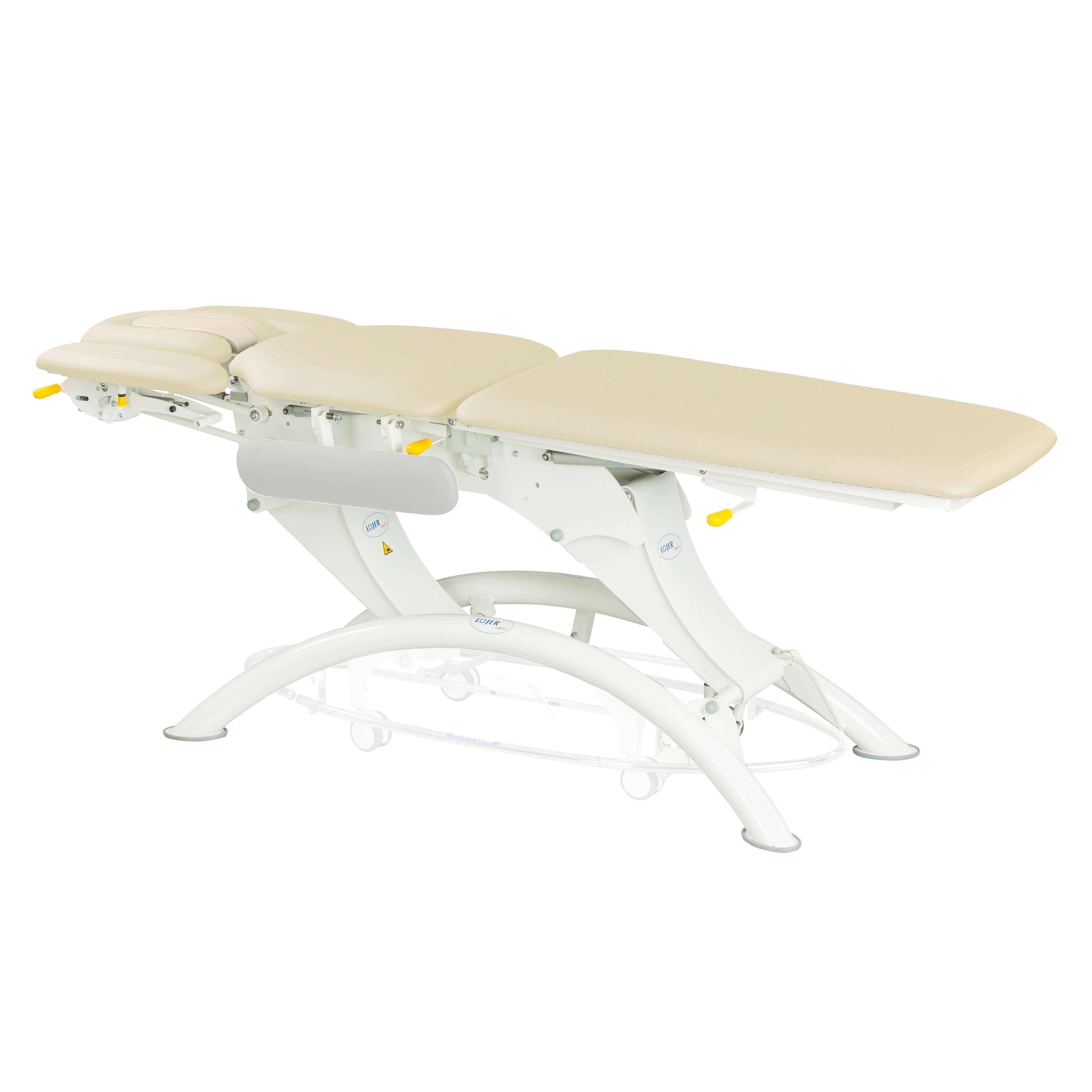 Lojer Elektrische Therapieliege „Capre F5“, 5-teilig, Beach, 75 cm