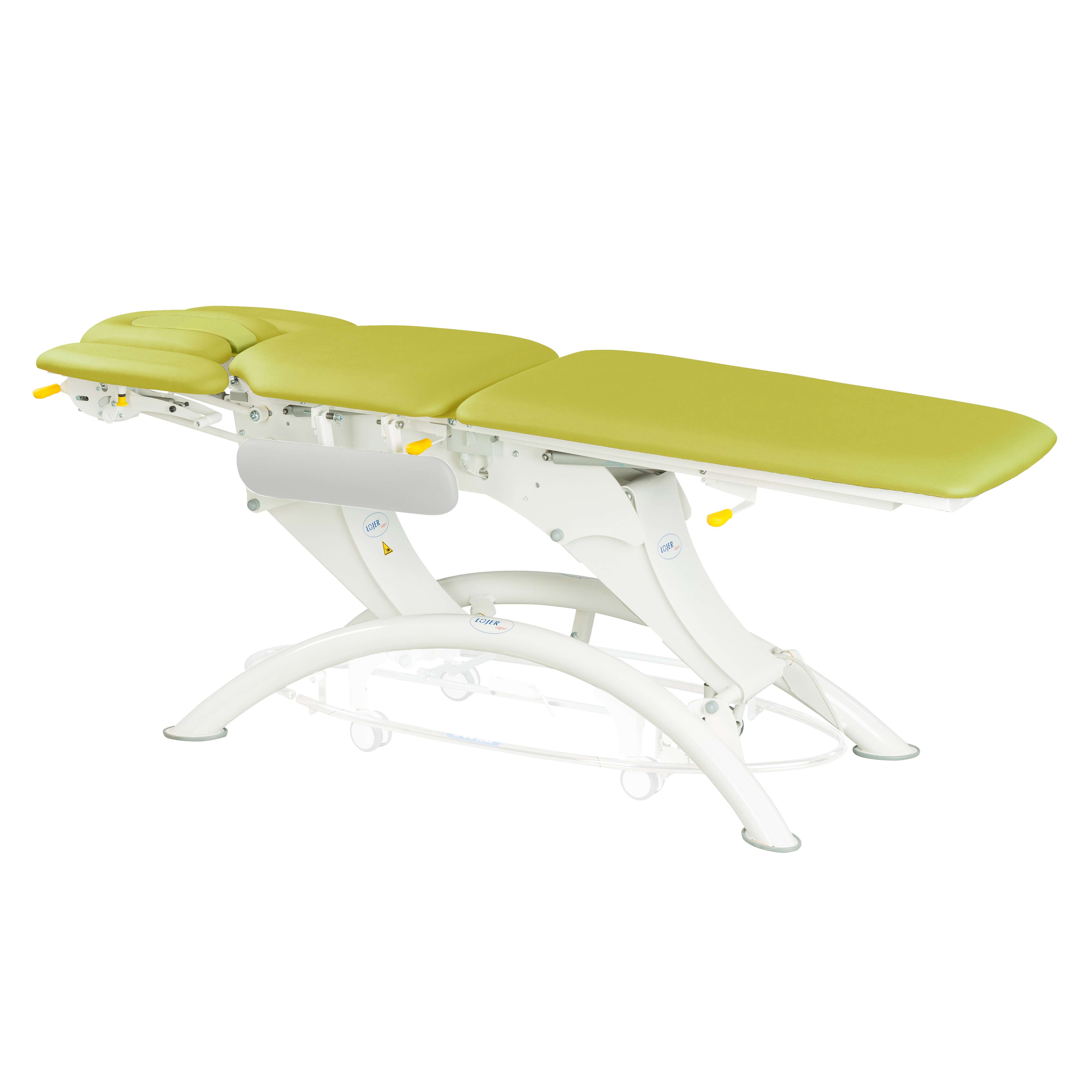 Lojer Elektrische Therapieliege „Capre F5“, 5-teilig, Pistachio, 75 cm