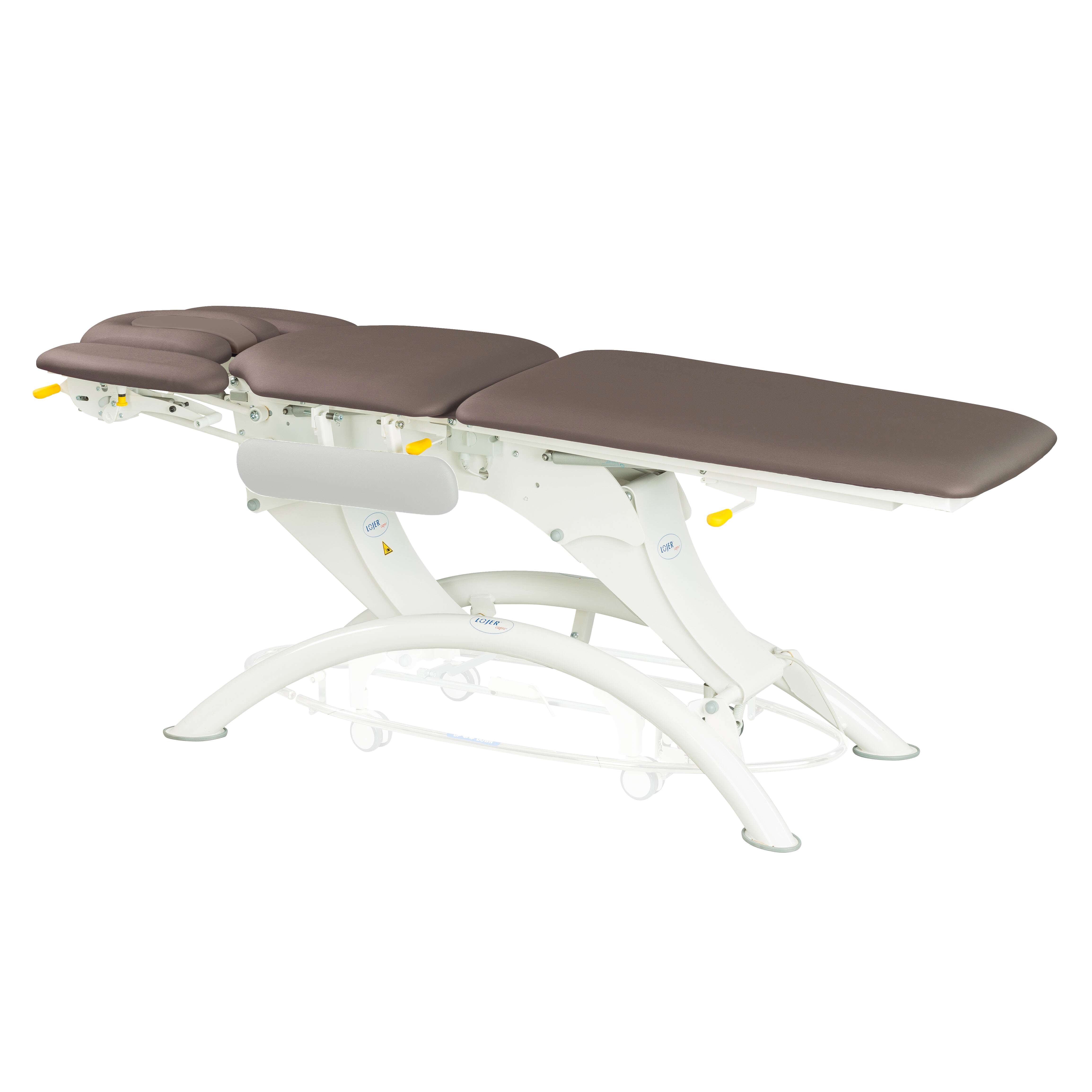 Lojer Elektrische Therapieliege „Capre F5“, 5-teilig, Space, 75 cm