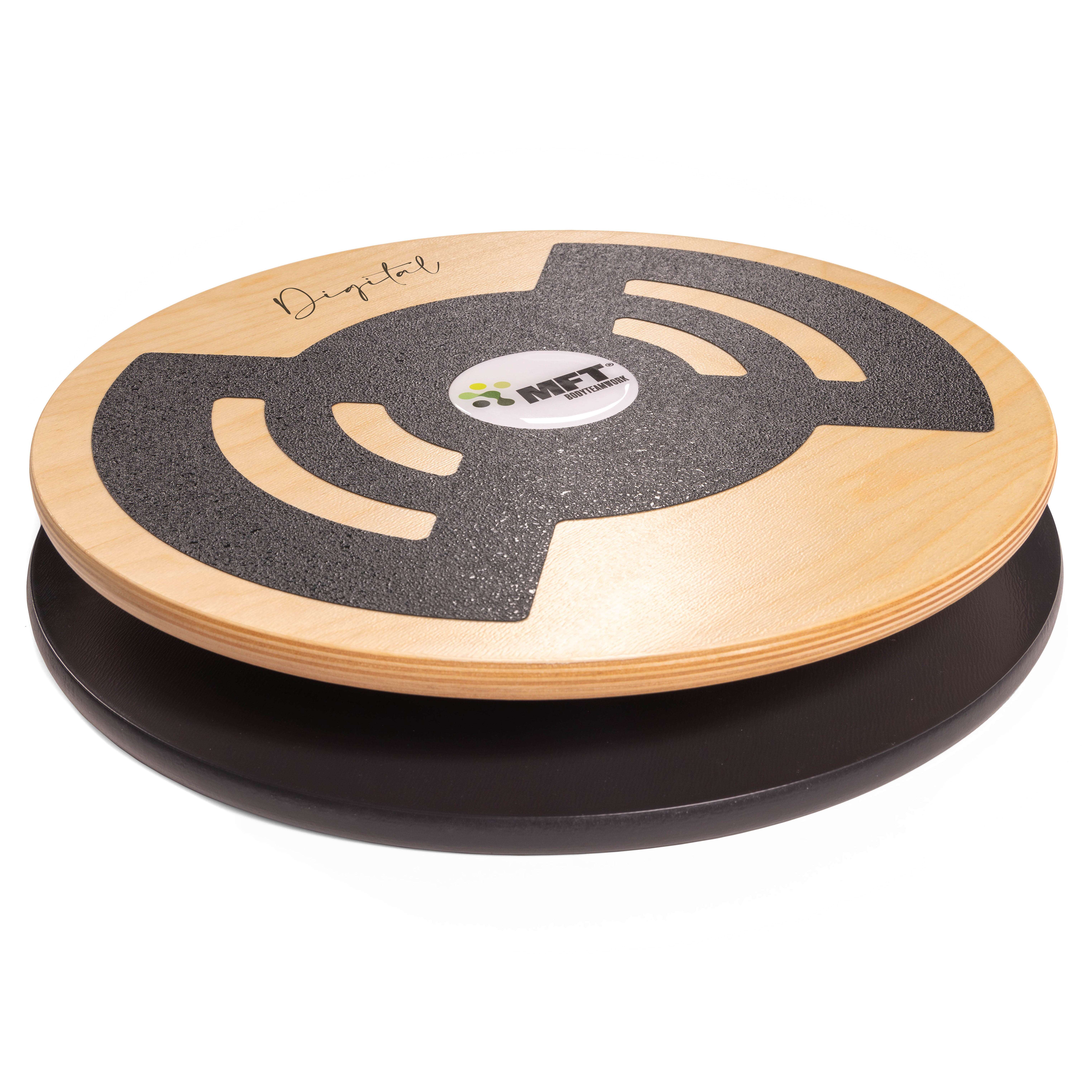 „MFT Balance-Disc „“Challenge-Disc Digital““, Holz-Natur (Bluetooth)“