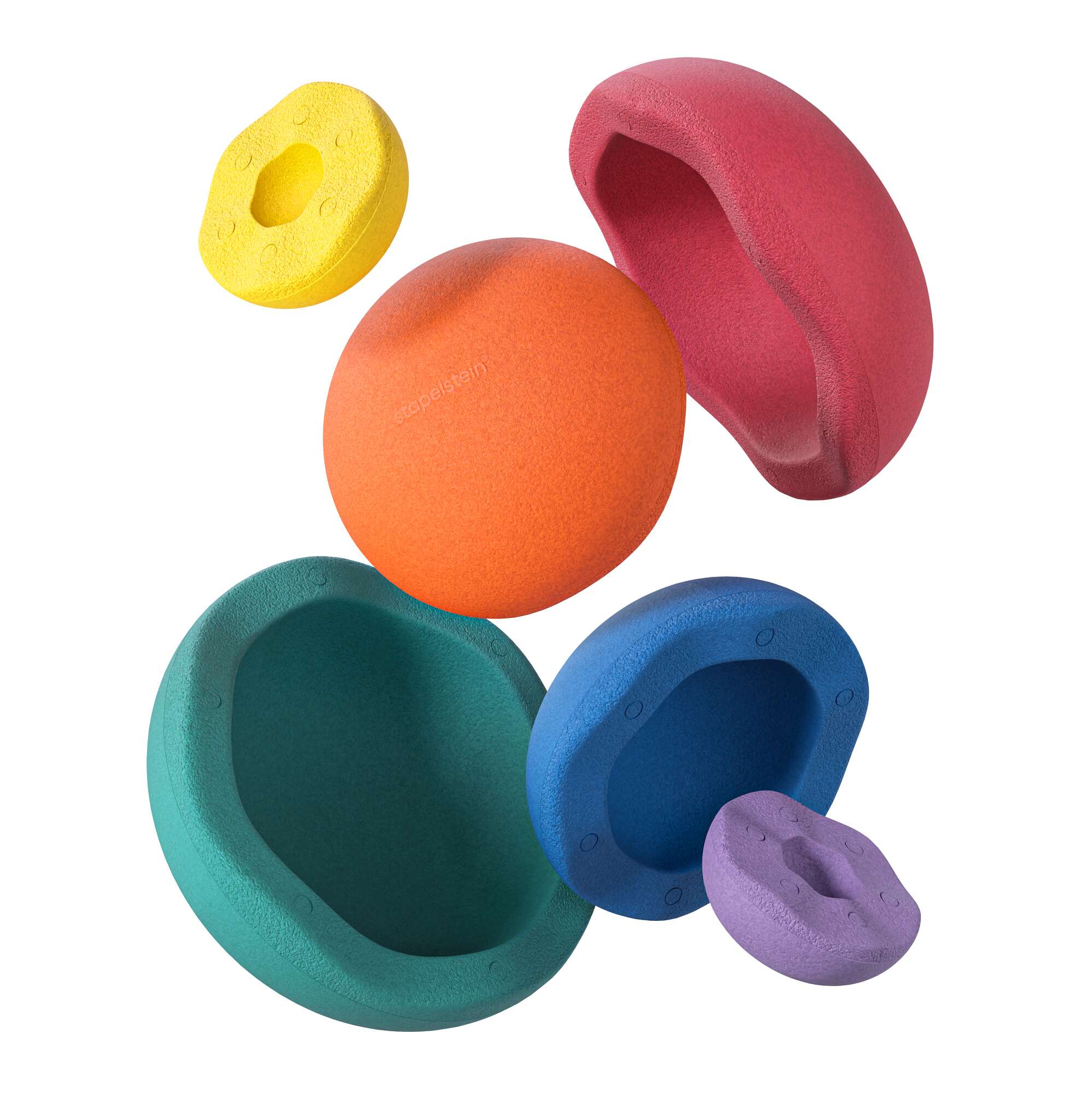„Stapelstein Balanciersteine-Set „“Inside Rainbow““, Classic“