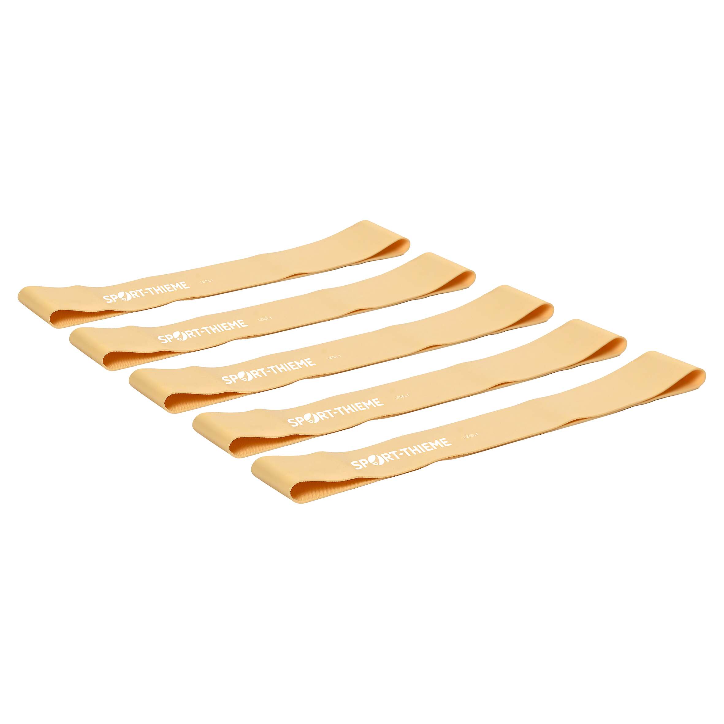 Sport-Thieme Rubberbands-Set „Pro“, Beige, Leicht