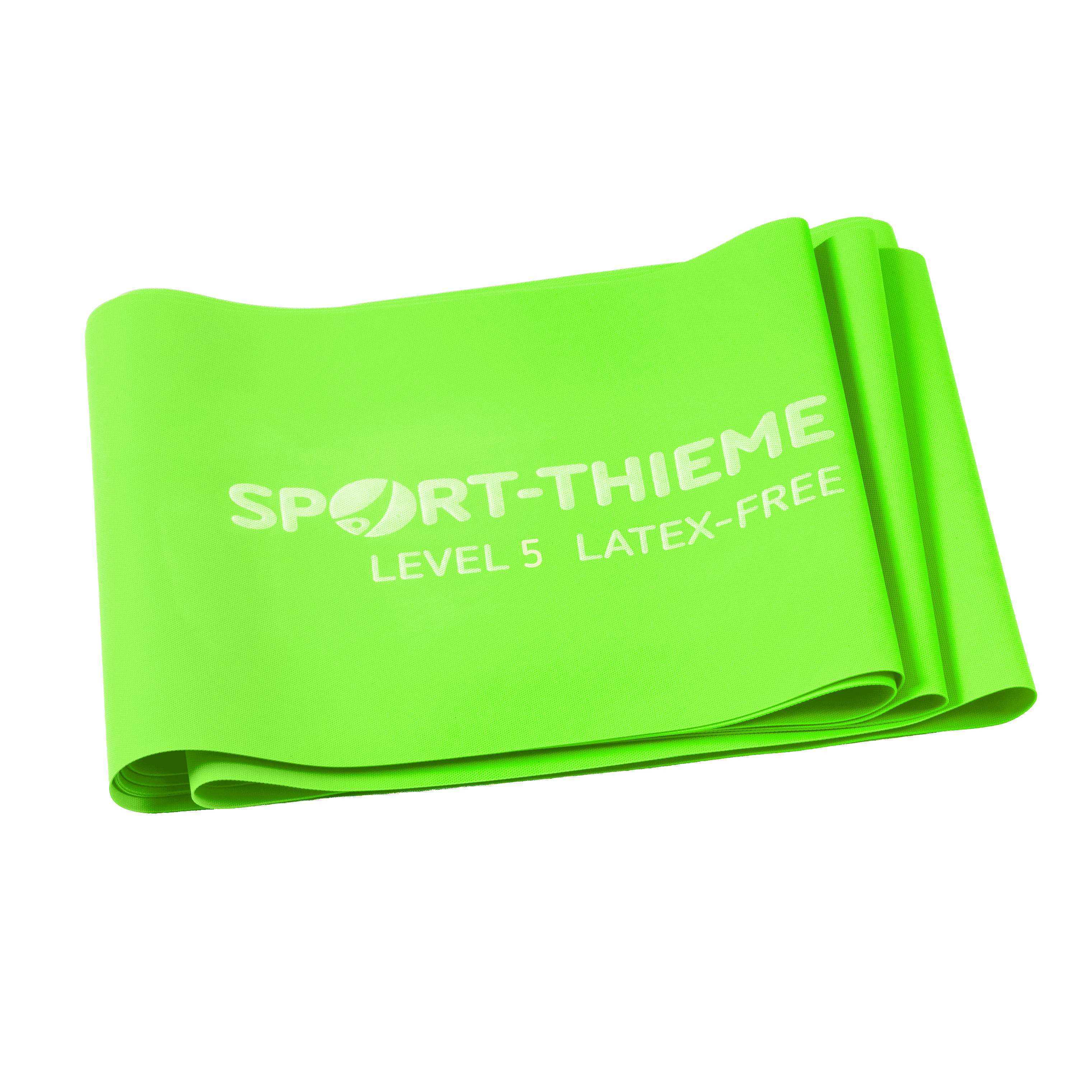 Sport-Thieme Fitnessband „125 latexfrei“, Beige, Medium, 2,5 m