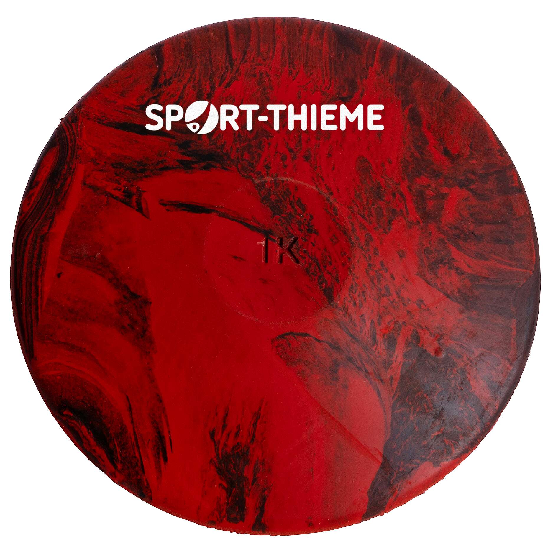 Sport-Thieme Übungsdiskus „Wave“, 1 kg, Rot