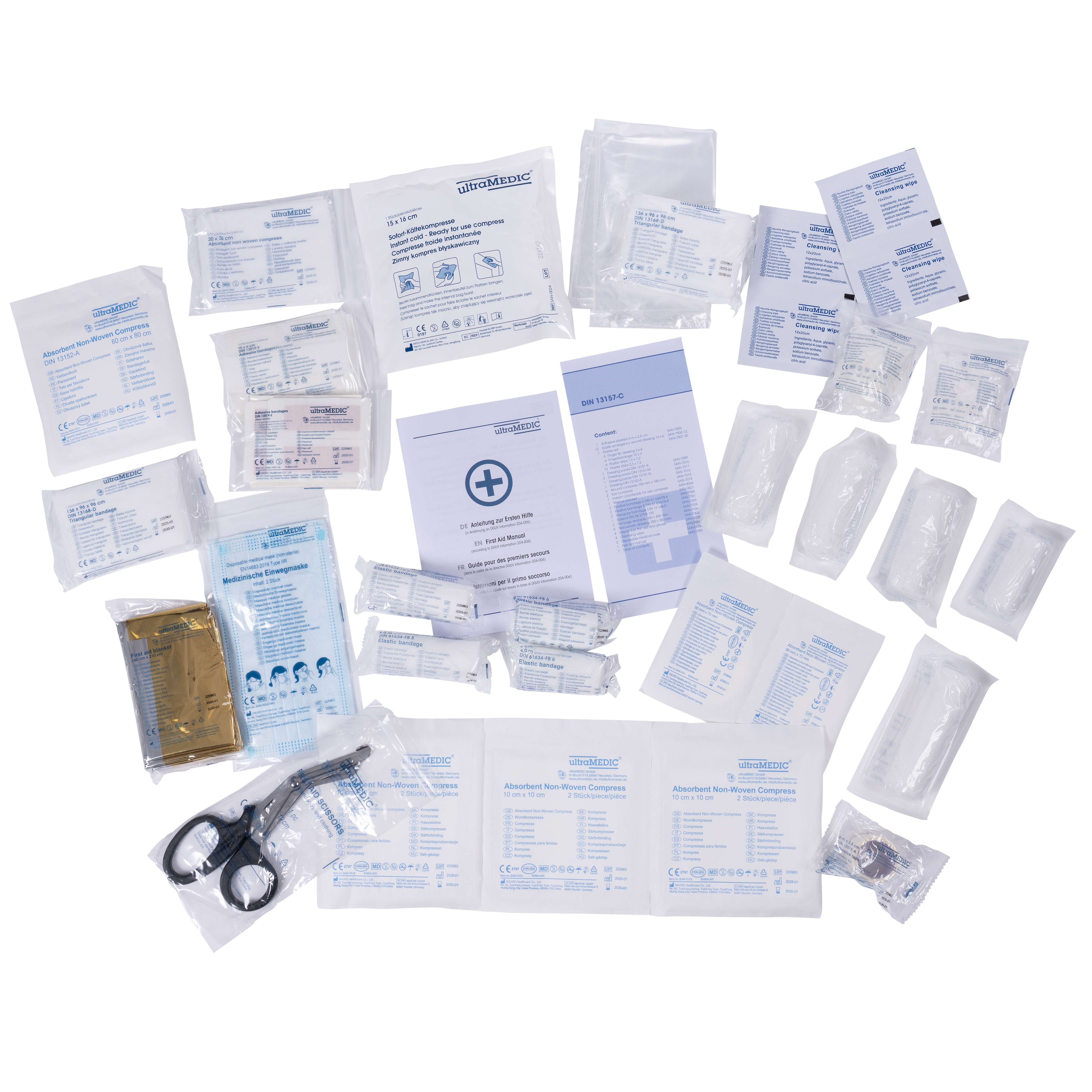 „Ultramedic Nachfüllpackung DIN 13157 für „“Ultra Box Basic“““