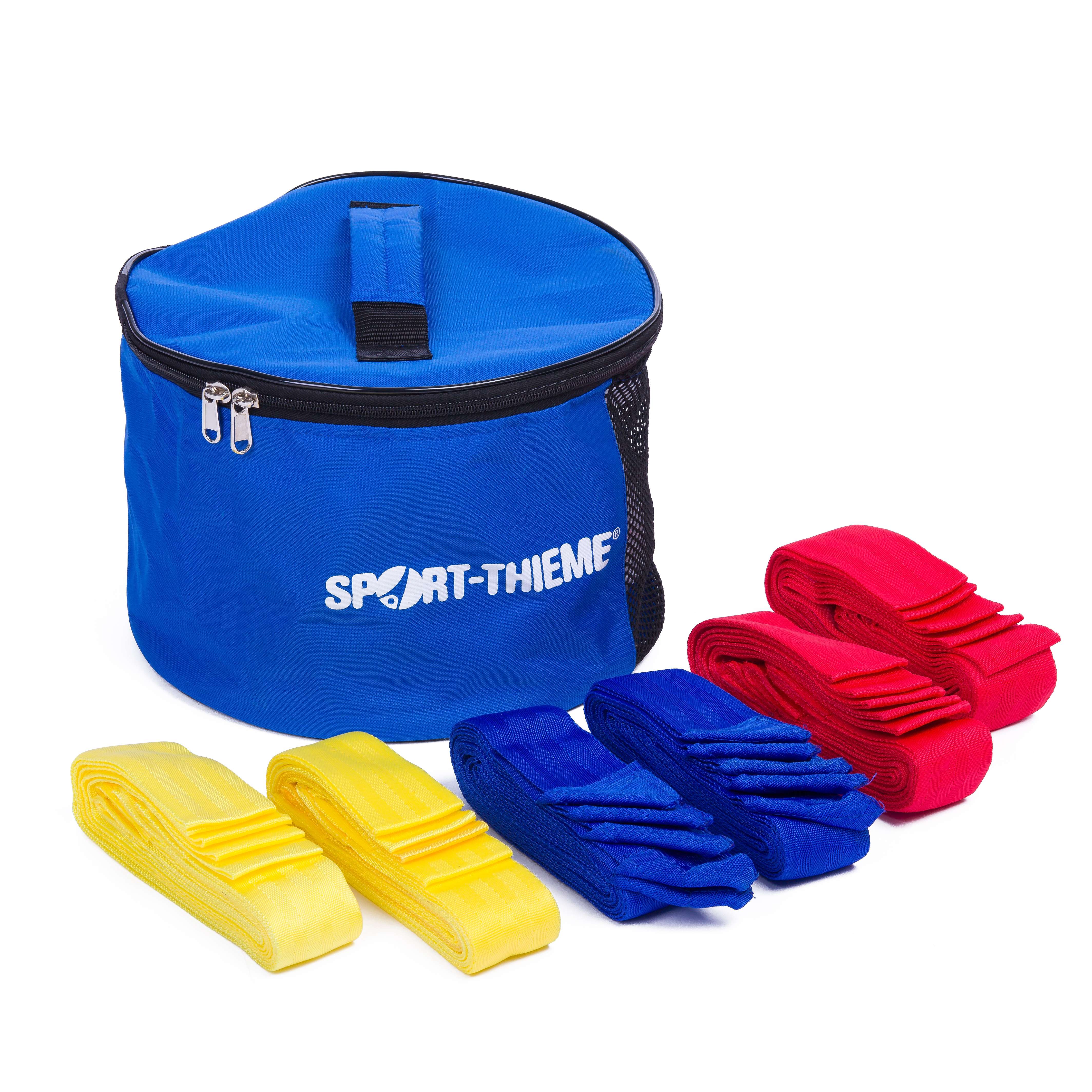 „Sport-Thieme Mannschaftsbänder-Set „“3 Teams““, Erwachsene, L: 65 (130) cm“