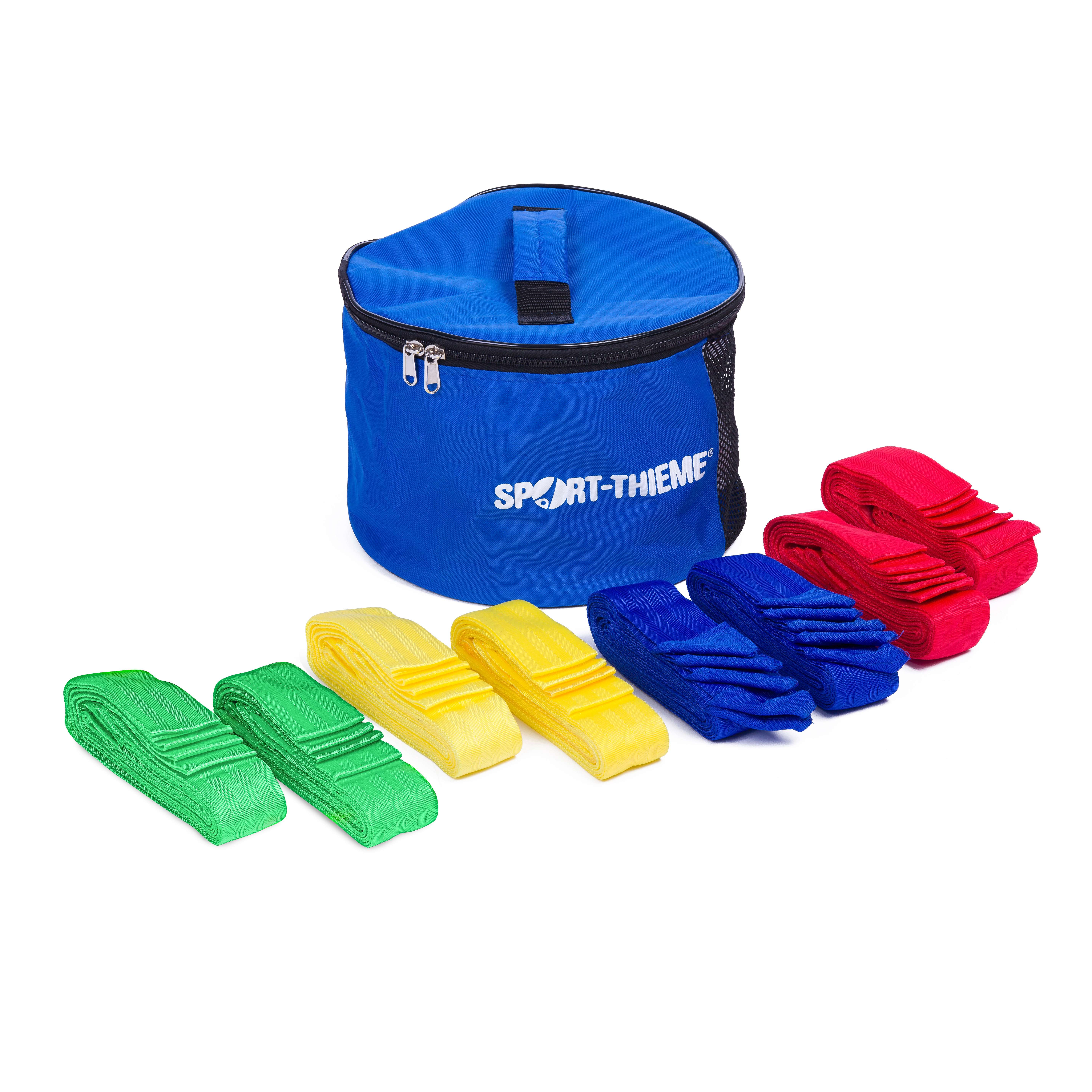 „Sport-Thieme Mannschaftsbänder-Set „“4 Teams““, Kinder, L: 55 (110) cm“