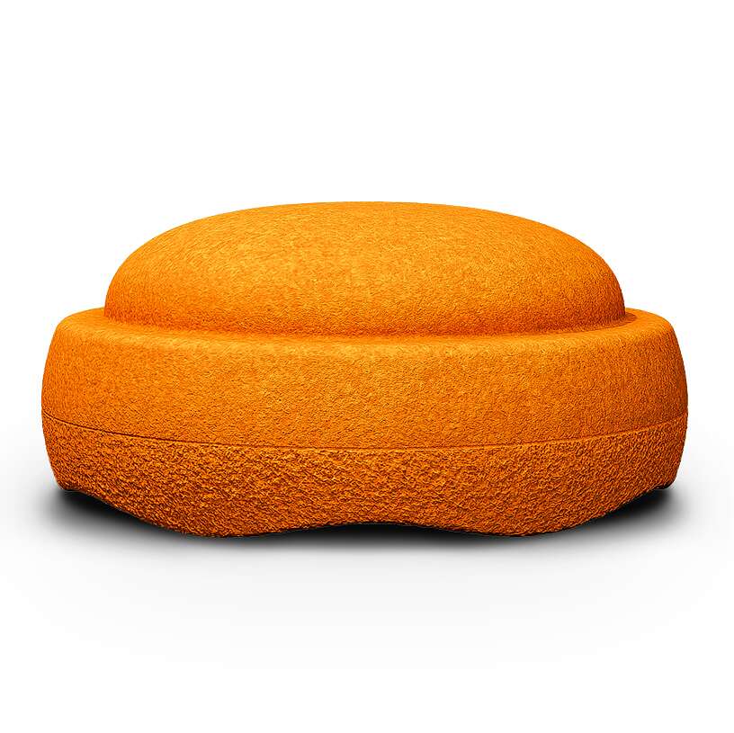 Stapelstein Balancierstein „Grow“, Orange, Classic