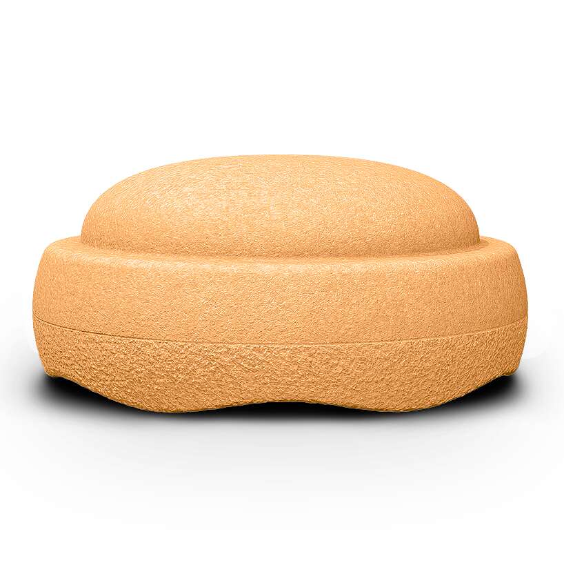 Stapelstein Balancierstein „Grow“, Orange, Pastel