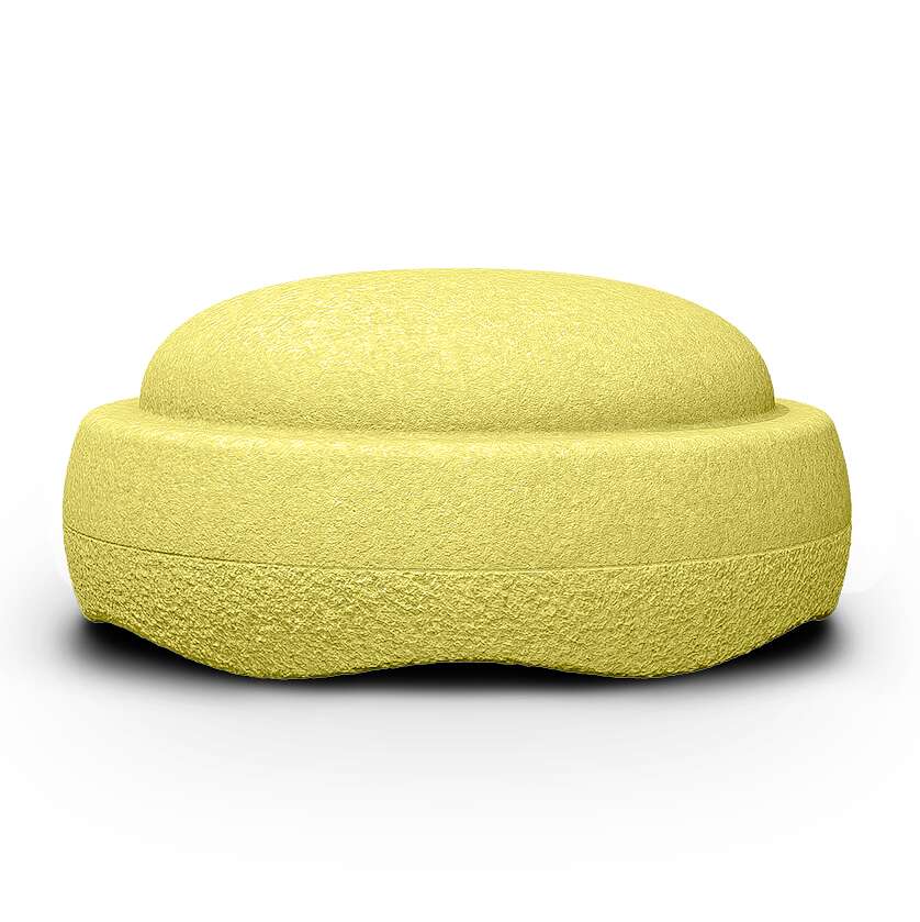 Stapelstein Balancierstein „Grow“, Gelb, Pastel