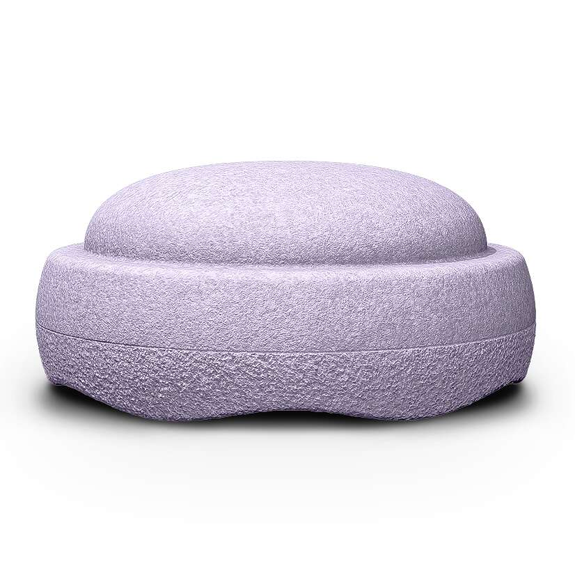 Stapelstein Balancierstein „Grow“, Violett, Pastel