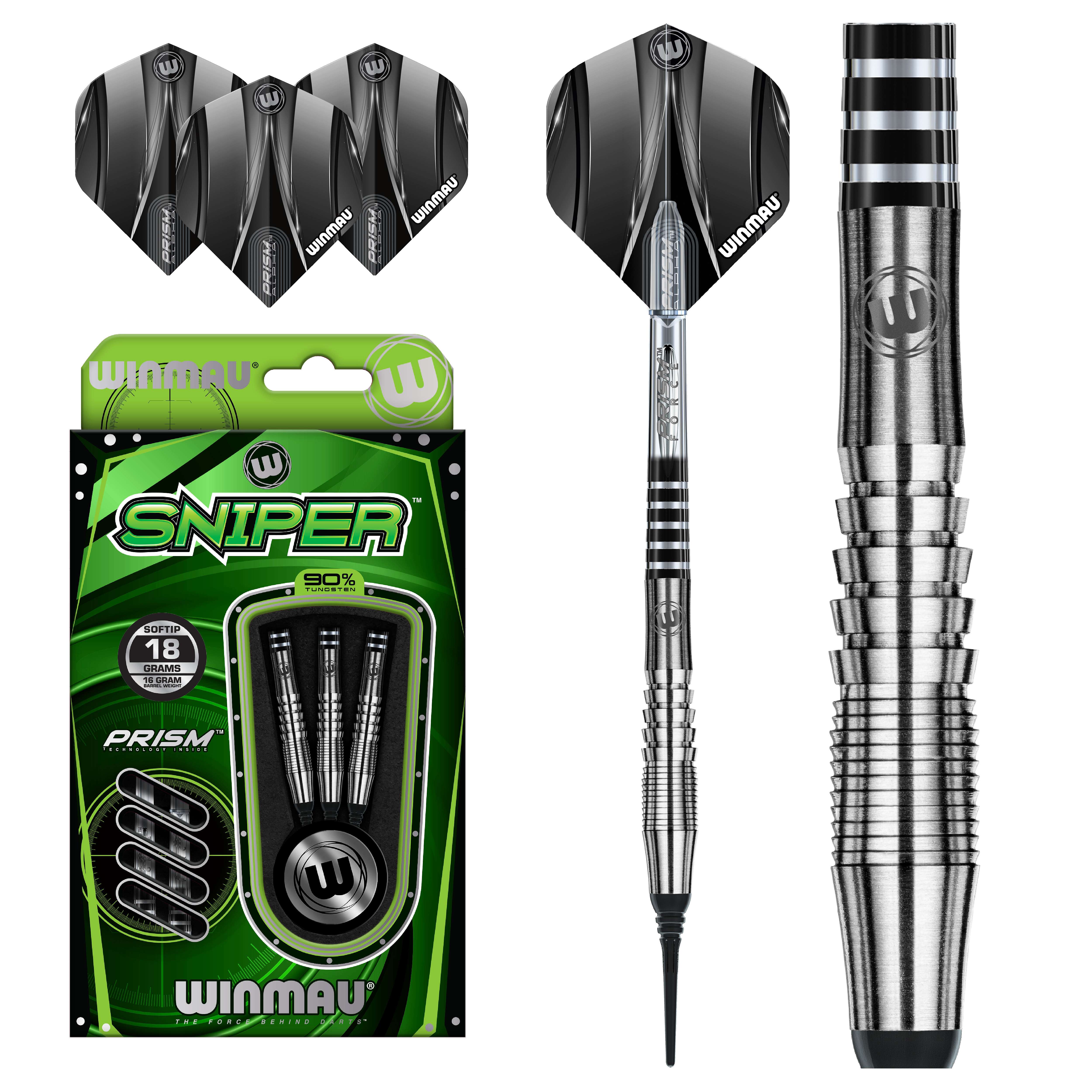 Winmau Softdarts „Sniper“, 18 g