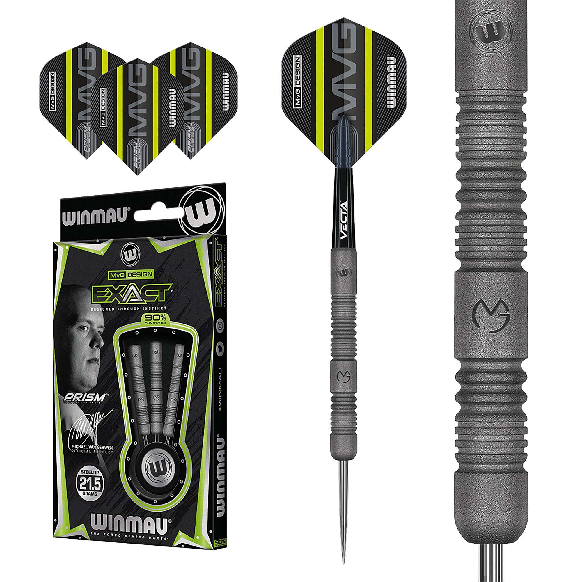 Winmau Steeldarts „MvG Exact“, 23 g
