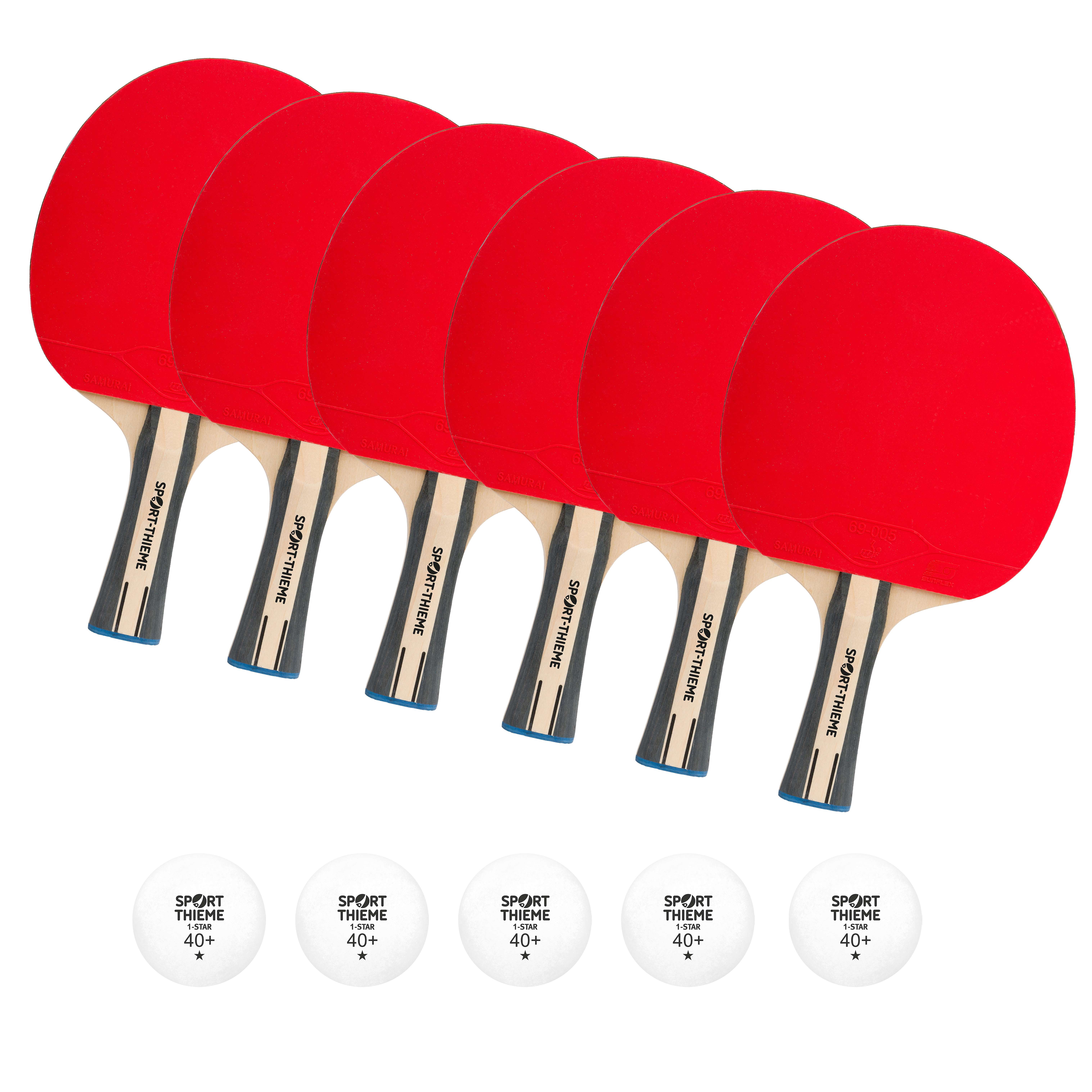 Sport-Thieme Tischtennisschläger-Set „Smash“, Advanced