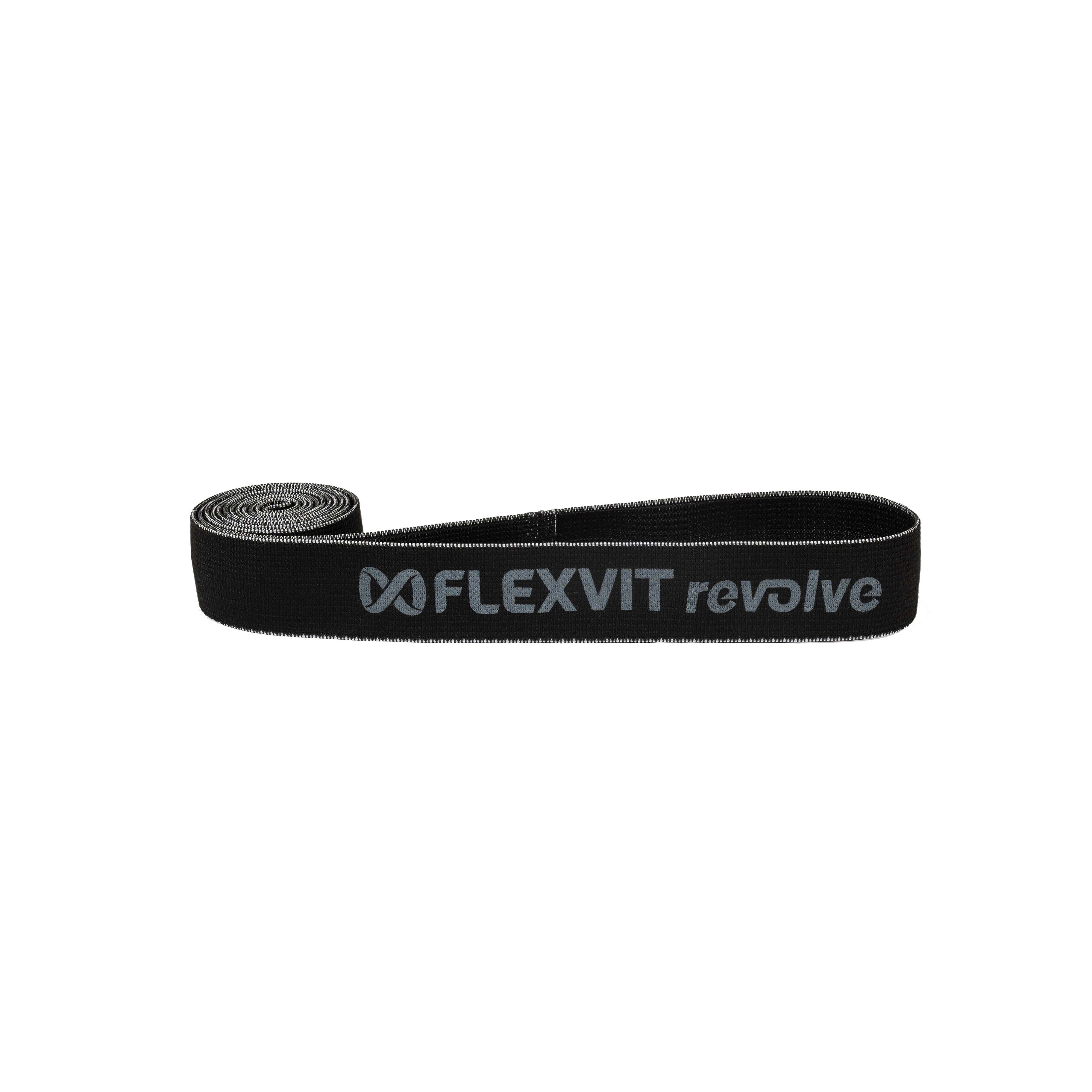 „Flexvit Elastikband „“Revolve““, Schwarz, Extra stark“