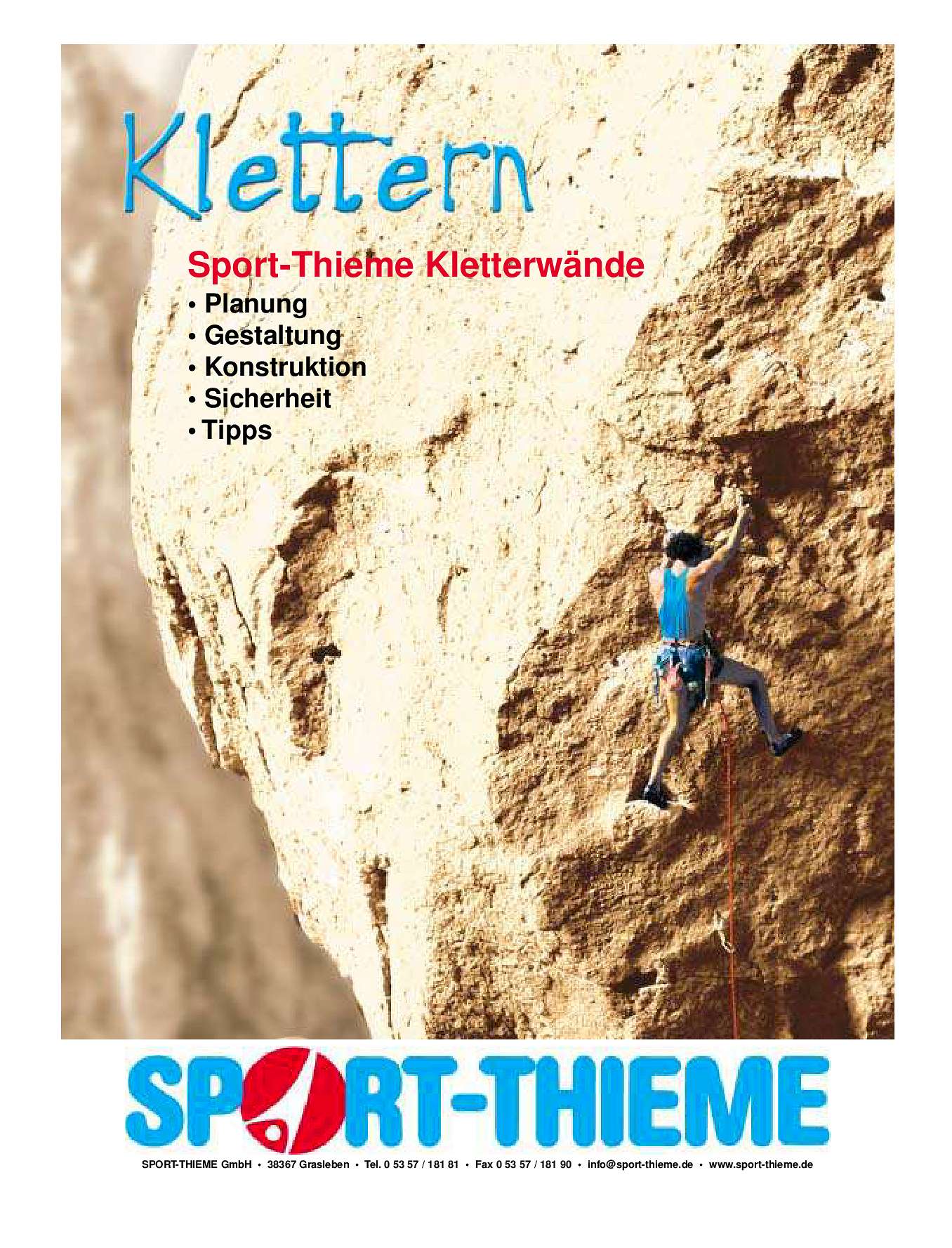 Sport-Thieme® Kletterwand-Tipps