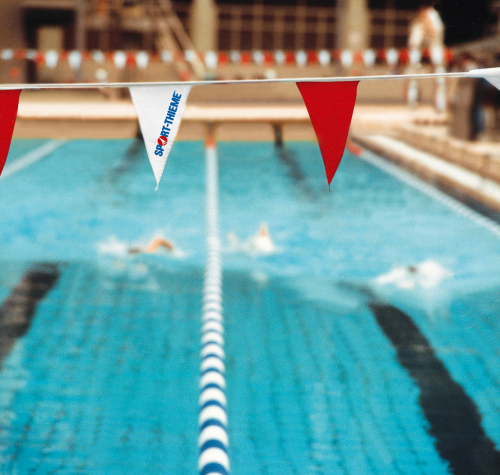 Sport-Thieme Wimpelkette für Rückenschwimmer:innen