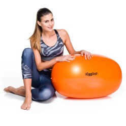 Ledragomma Fitnessbold "Eggball"