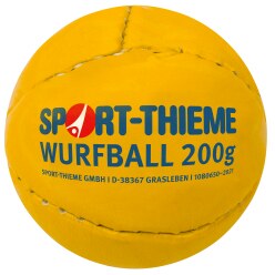  Sport-Thieme &quot;Leather 200&quot; Throwing Ball