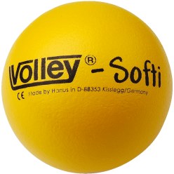 Volley Blød skumbold "Softi" Blå