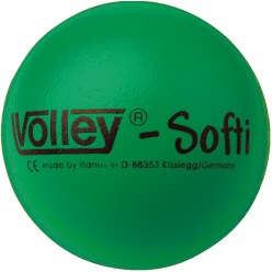 Volley Weichschaumball "Softi" Rot