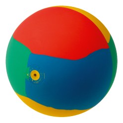 WV Gymnastikball aus Gummi Blau, ø 19 cm, 420 g